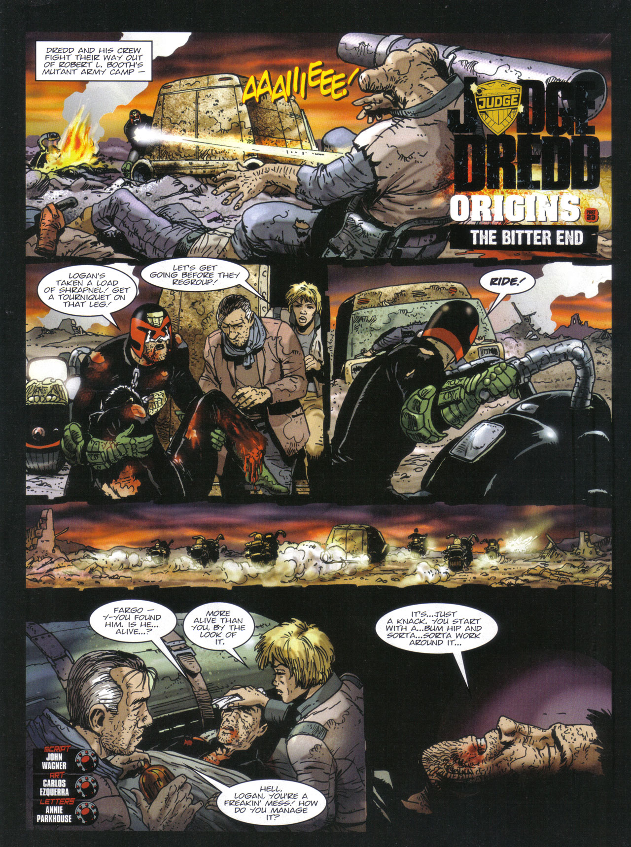 Read online Judge Dredd Origins comic -  Issue # TPB - 134