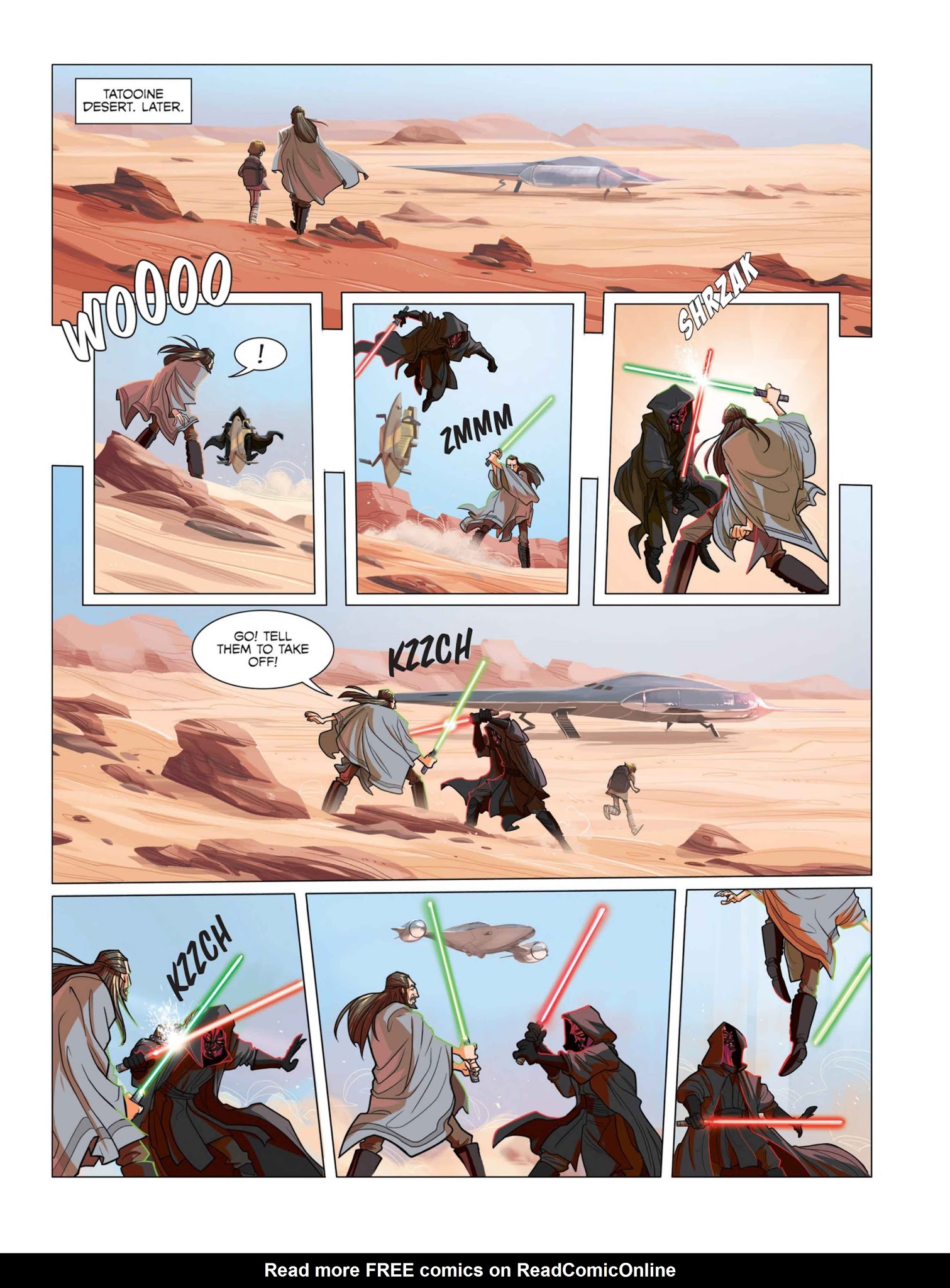 Read online Star Wars: The Prequel Trilogy: A Graphic Novel comic -  Issue # Full - 46
