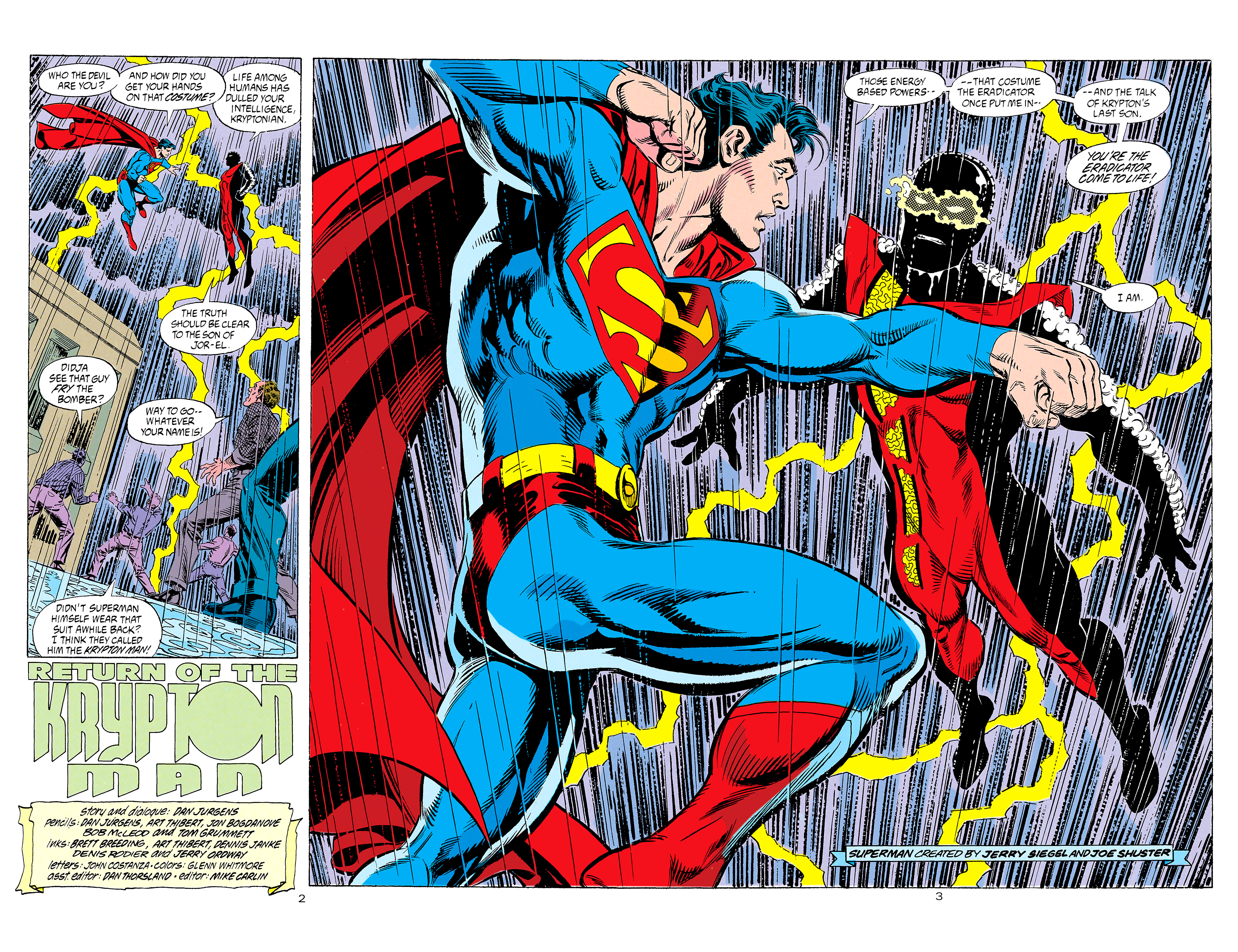 Read online Superman (1987) comic -  Issue #57 - 3