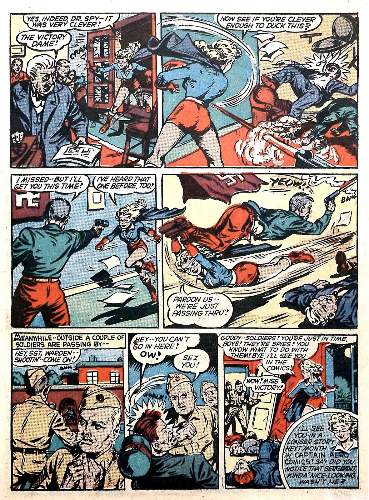 Captain Aero Comics issue 8 - Page 25
