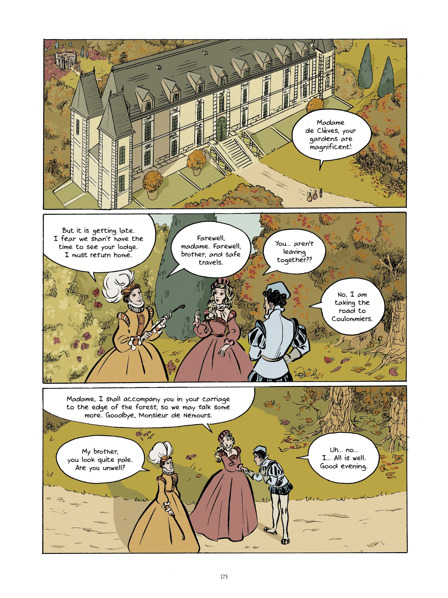 Read online The Princess of Clèves comic -  Issue # TPB (Part 1) - 163
