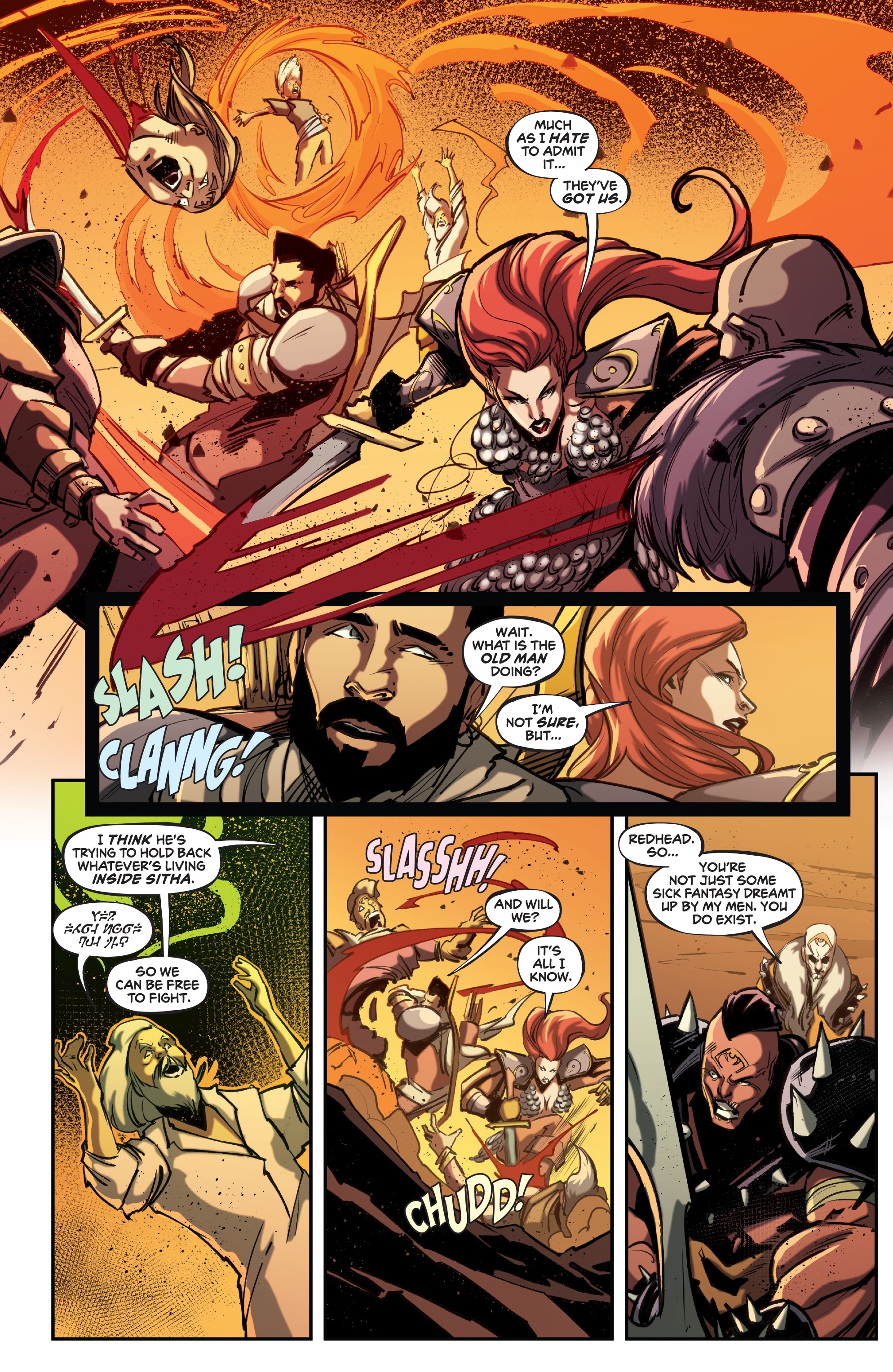 Read online Red Sonja (2021) comic -  Issue #4 - 21
