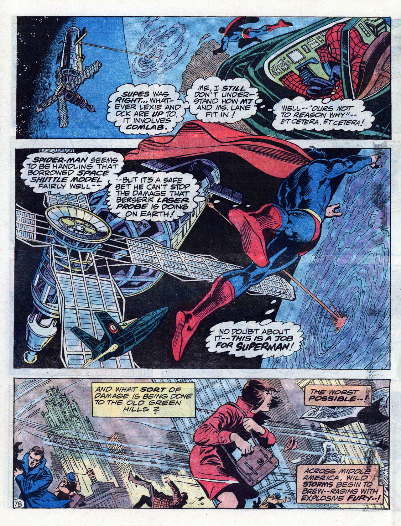 Read online Superman vs. The Amazing Spider-Man (1976) comic -  Issue # Full - 73