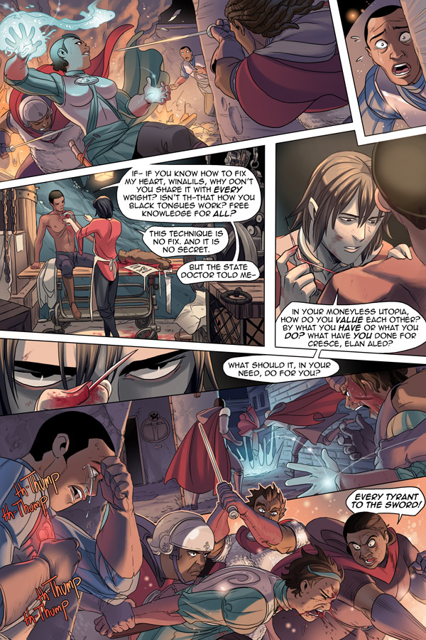 Read online Unsounded comic -  Issue #10 - 3