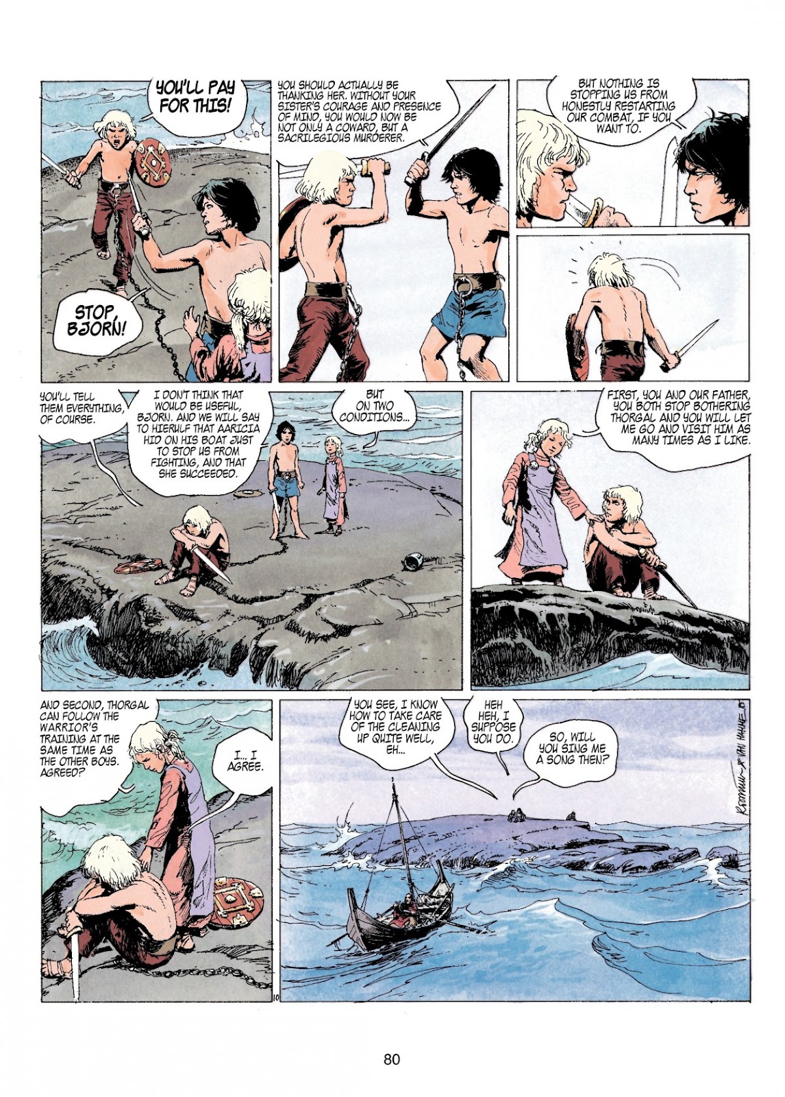 Thorgal (2007) issue 1 - Page 82