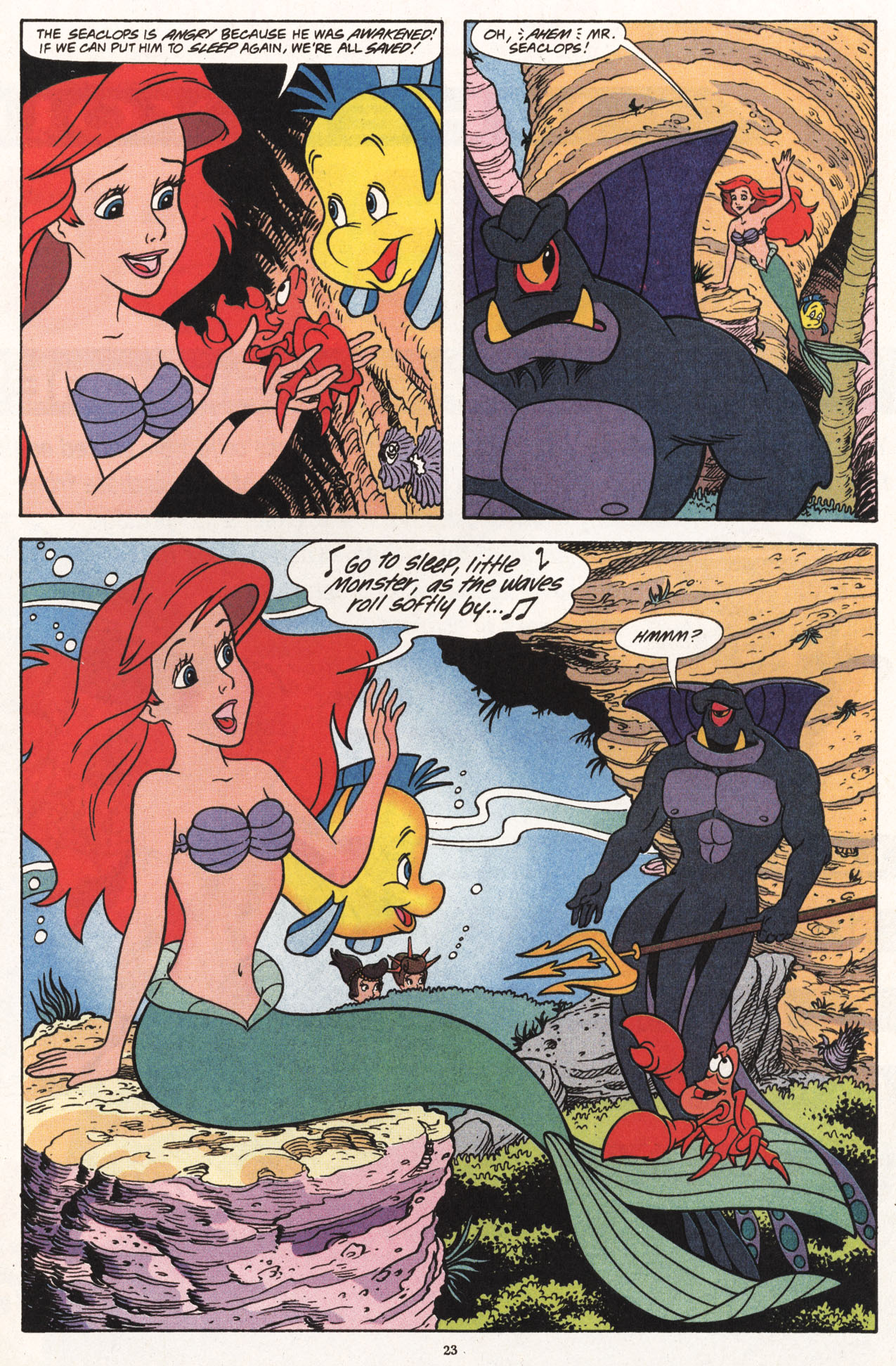 Read online Disney's The Little Mermaid comic -  Issue #3 - 25