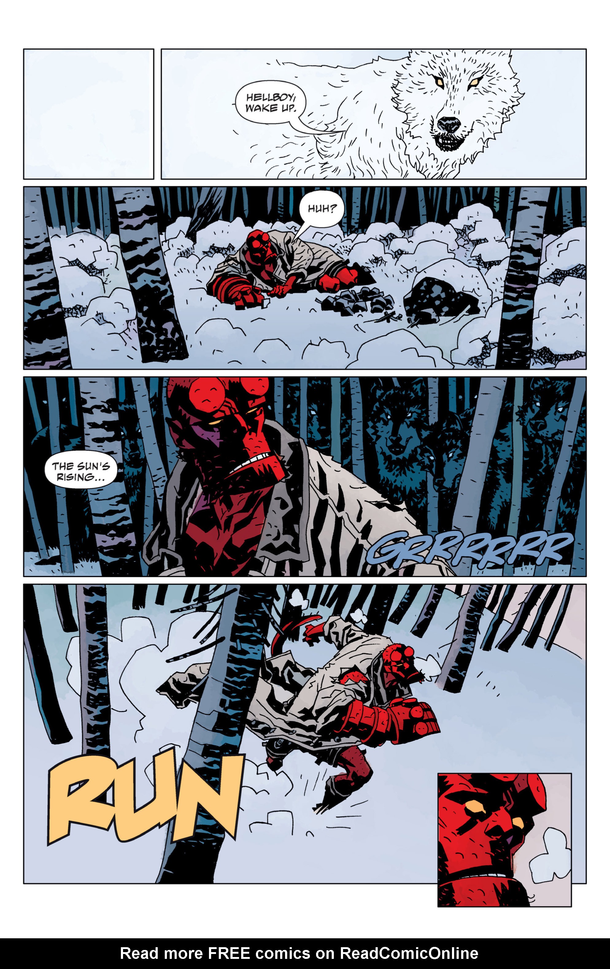Read online Hellboy comic -  Issue #8 - 75