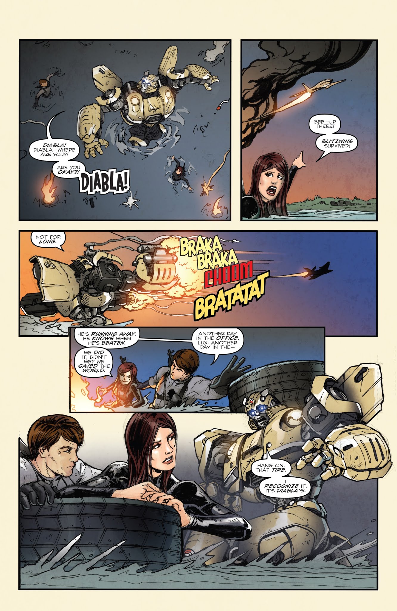 Read online Transformers: Bumblebee Movie Prequel comic -  Issue #4 - 19