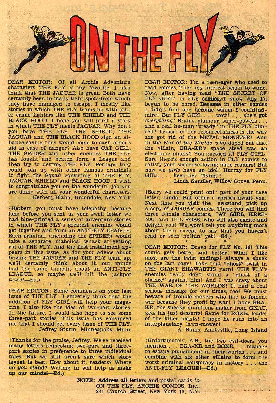 Read online Adventures of the Fly comic -  Issue #21 - 26