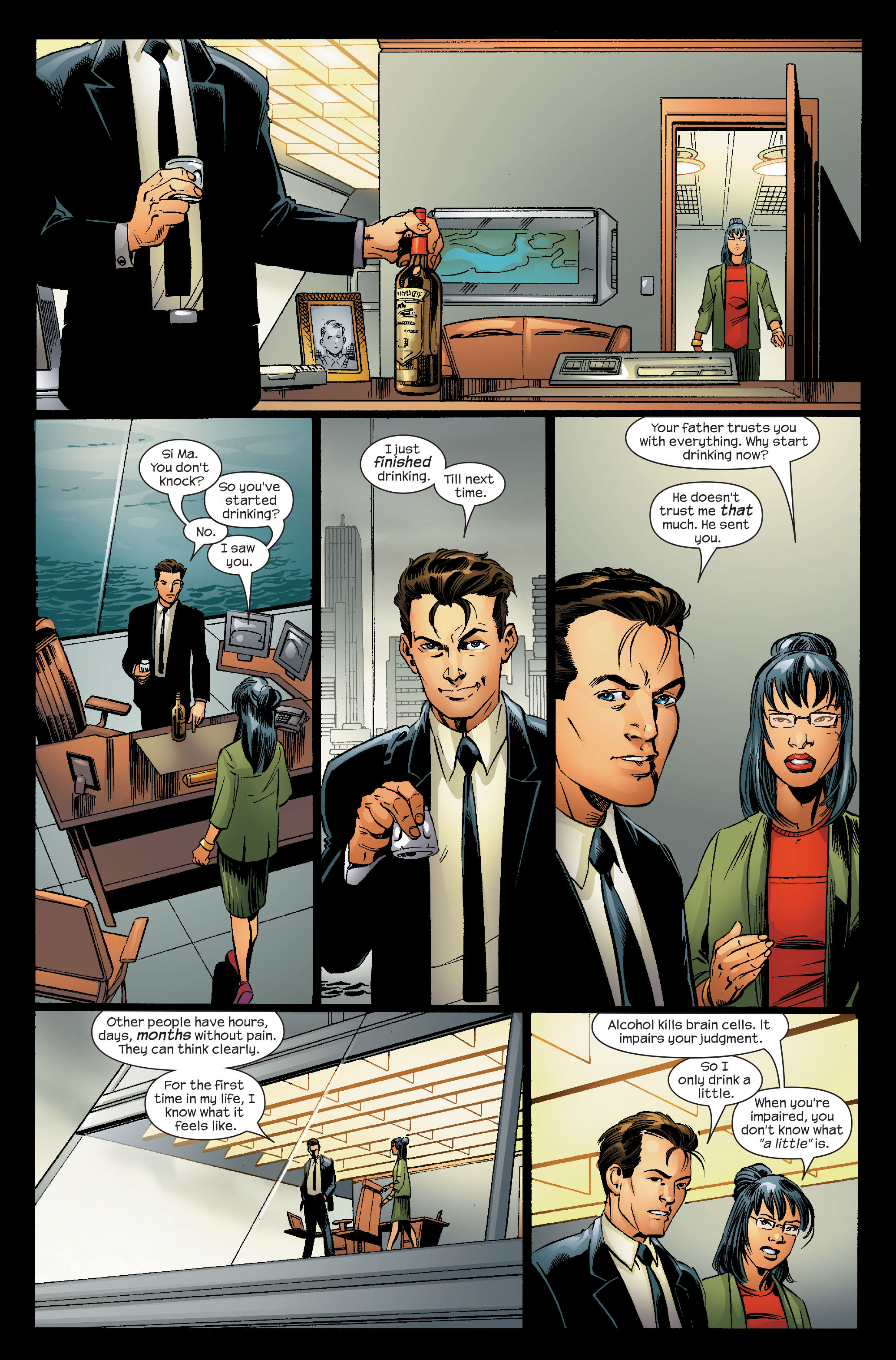 Read online Ultimate Iron Man (2005) comic -  Issue #5 - 16