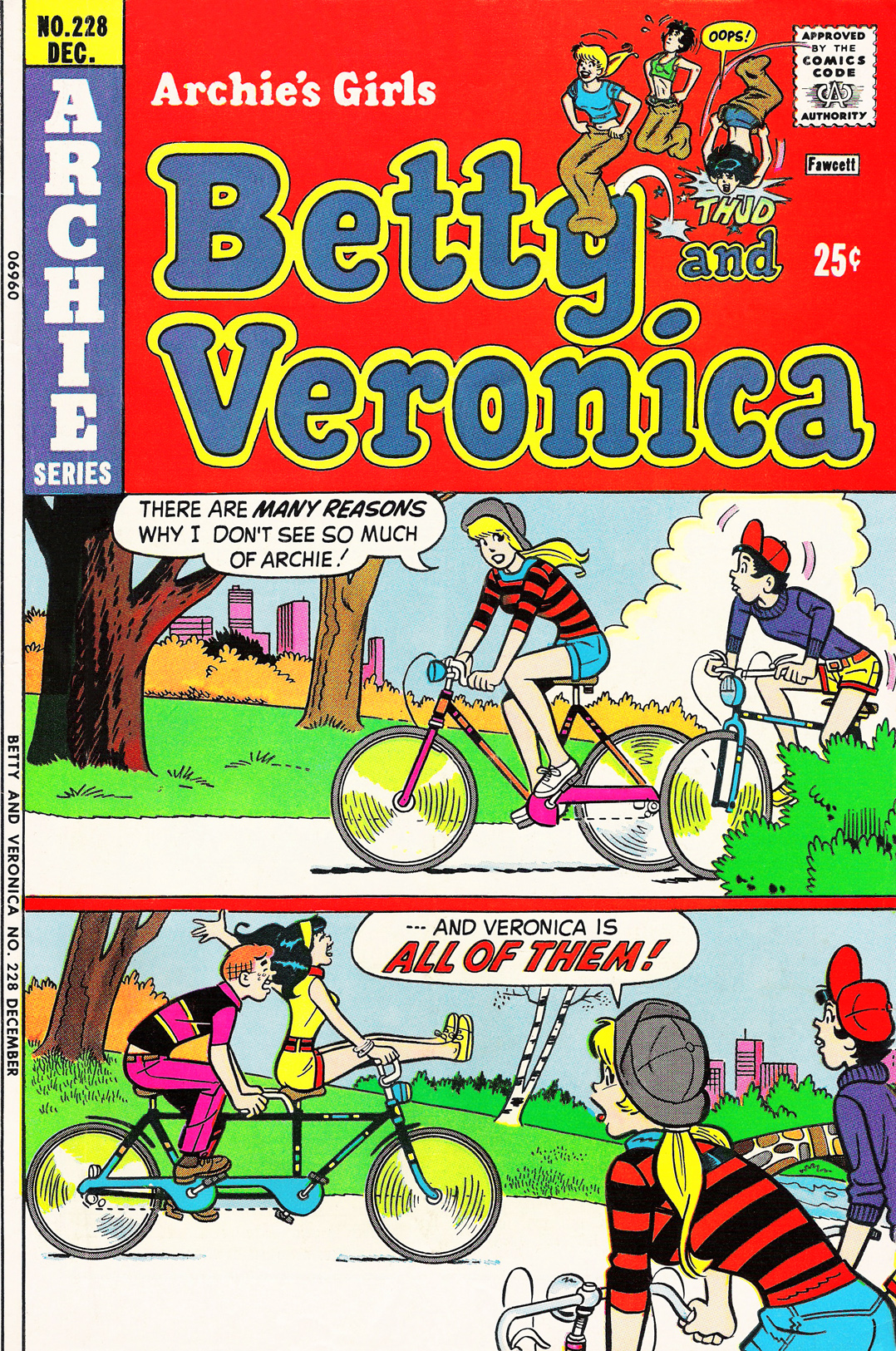 Read online Archie's Girls Betty and Veronica comic -  Issue #228 - 1