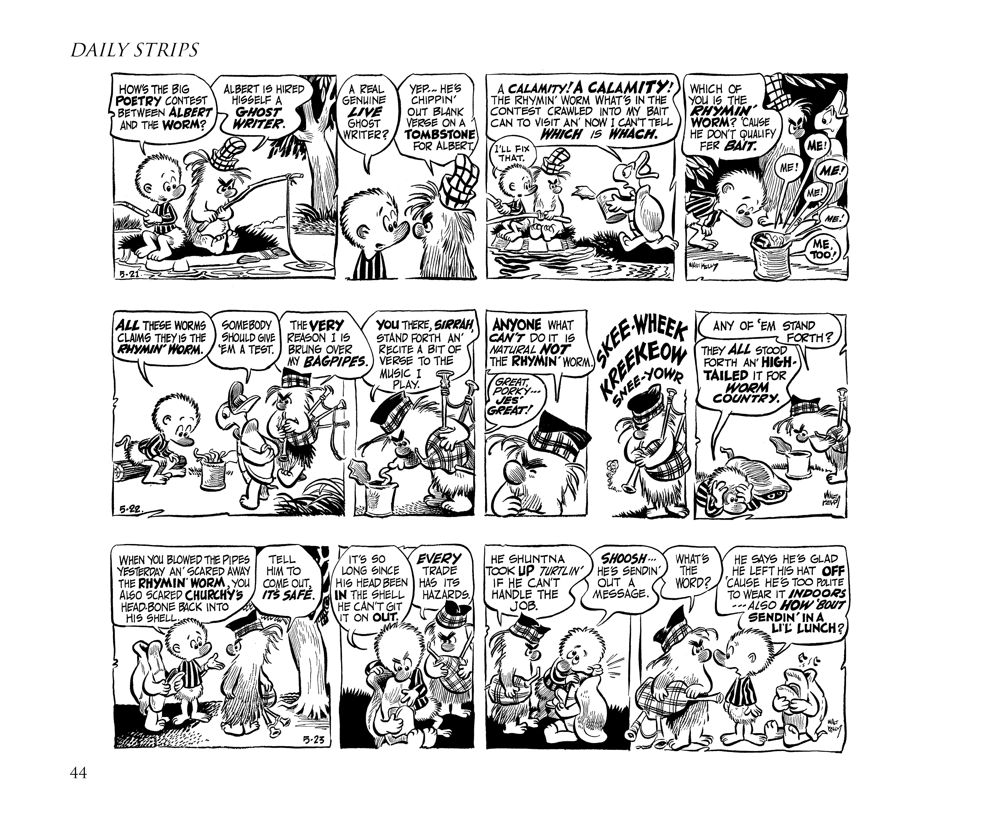 Read online Pogo by Walt Kelly: The Complete Syndicated Comic Strips comic -  Issue # TPB 2 (Part 1) - 62