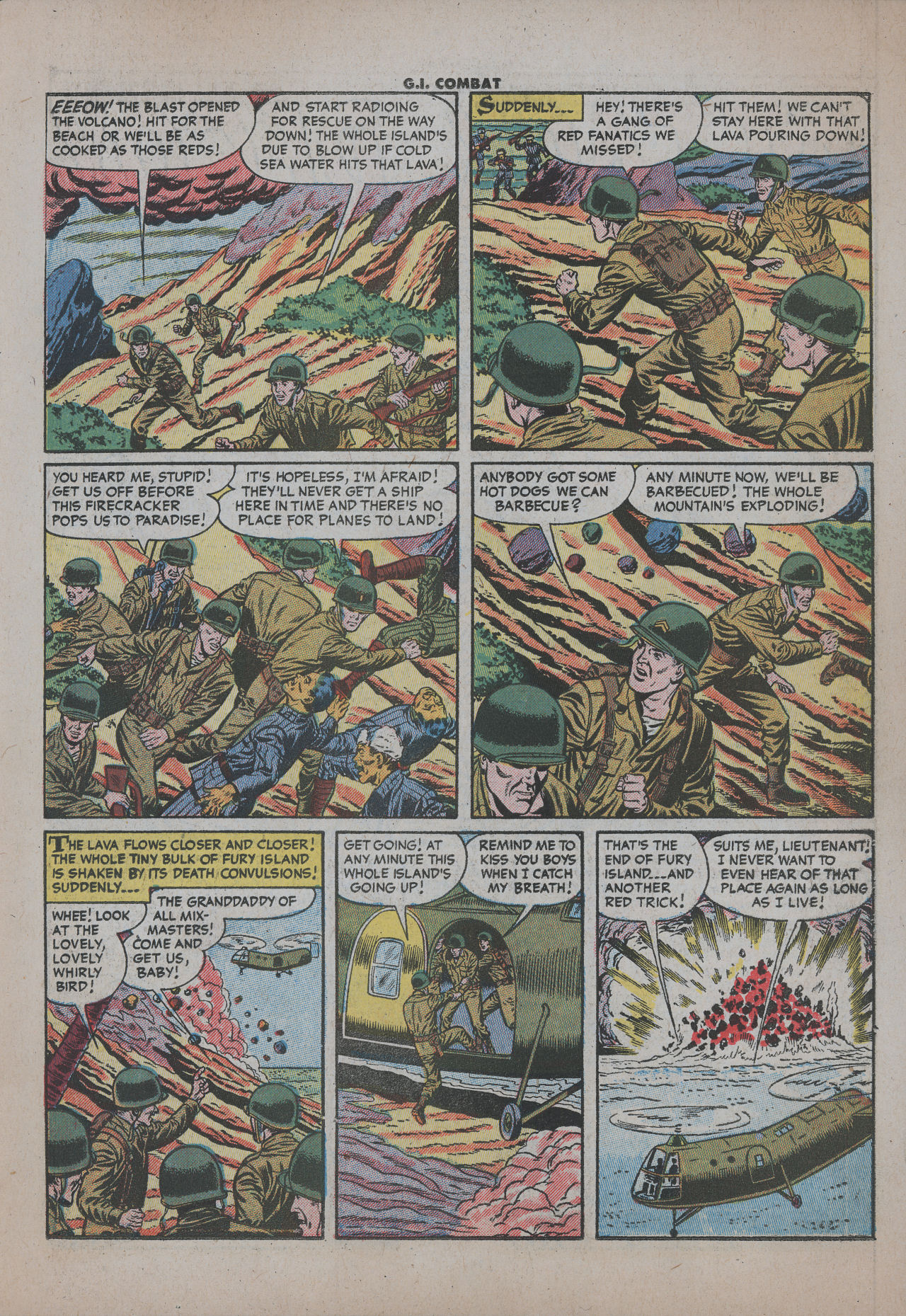 Read online G.I. Combat (1952) comic -  Issue #31 - 11