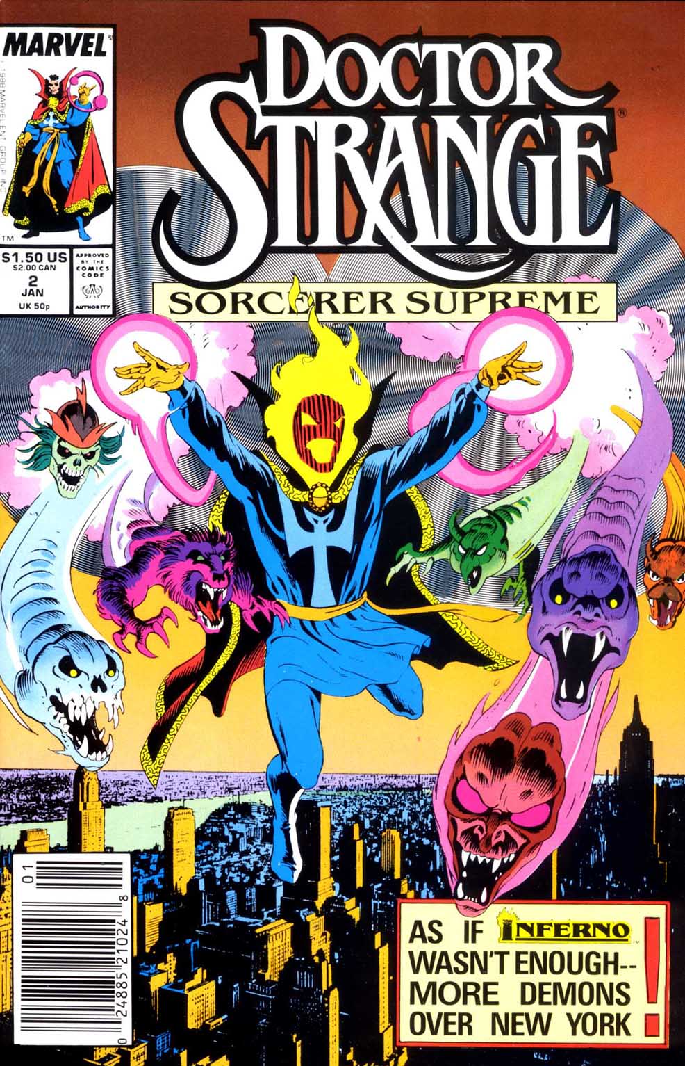 Read online Doctor Strange: Sorcerer Supreme comic -  Issue #2 - 1