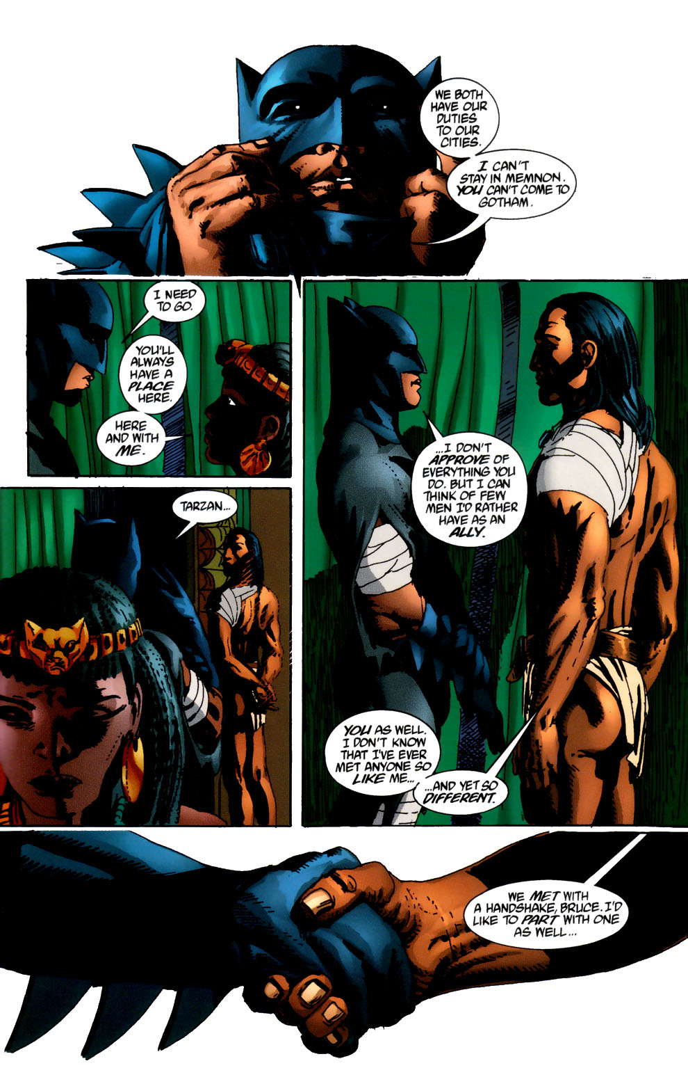Read online Batman/Tarzan: Claws of the Cat-Woman comic -  Issue #4 - 23