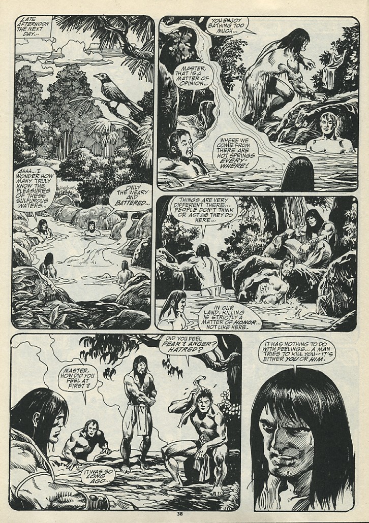 Read online The Savage Sword Of Conan comic -  Issue #184 - 40