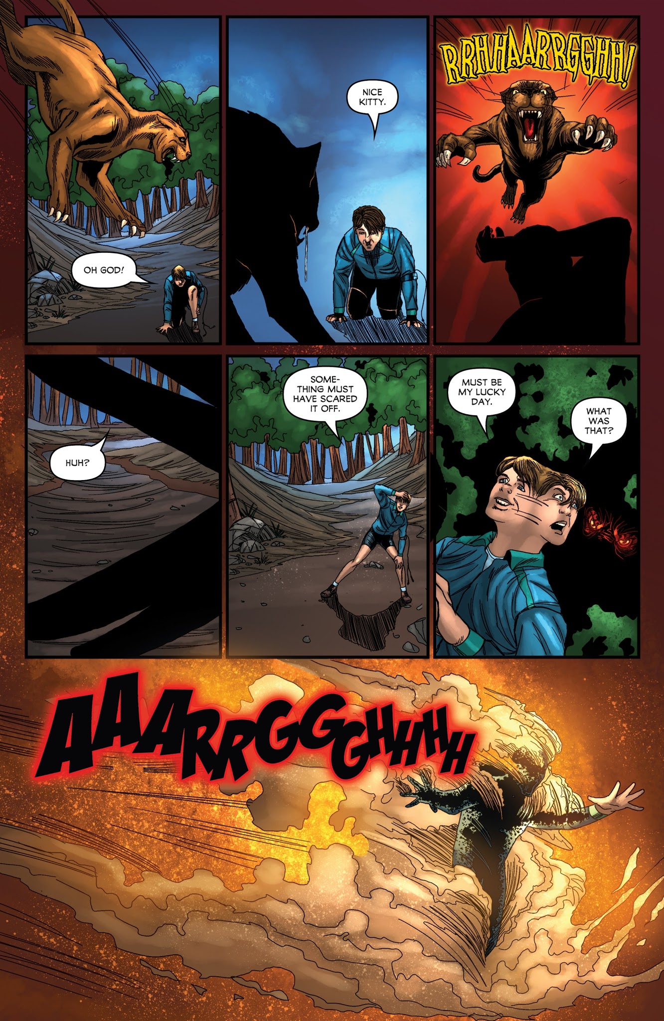 Read online Volcanosaurus comic -  Issue #1 - 5