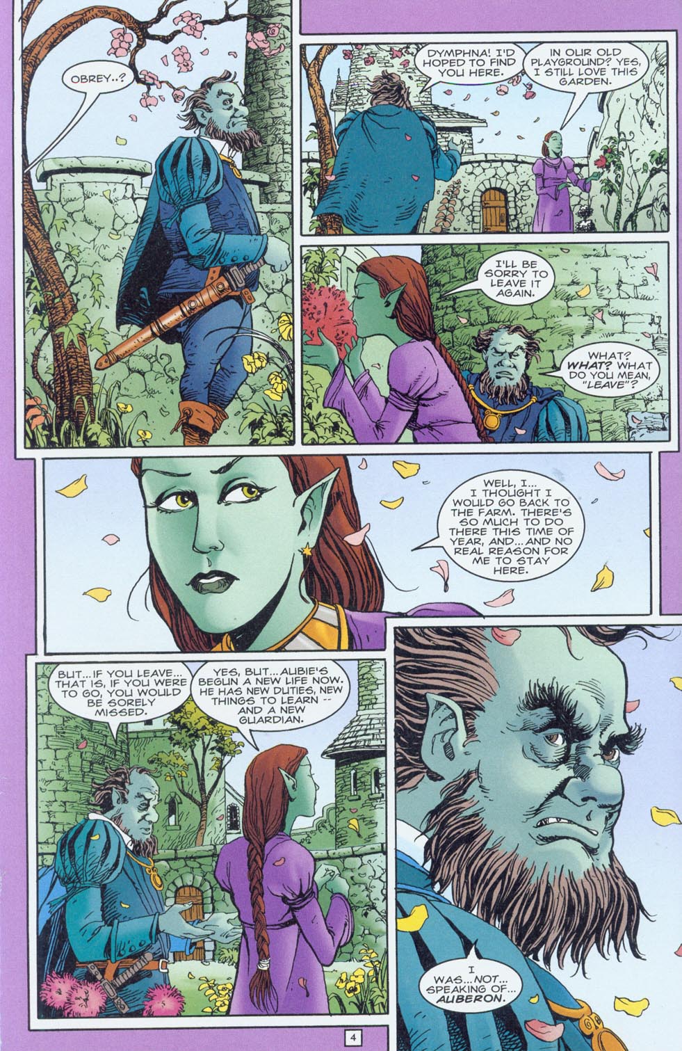 Read online The Books of Faerie: Auberon's Tale comic -  Issue #3 - 5