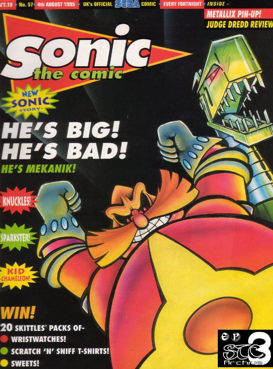 Read online Sonic the Comic comic -  Issue #57 - 1