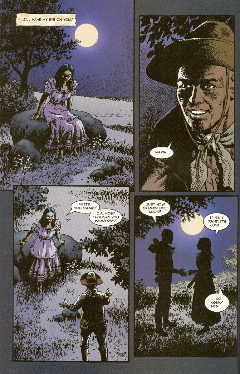 Read online Desperadoes: Quiet Of The Grave comic -  Issue #1 - 12
