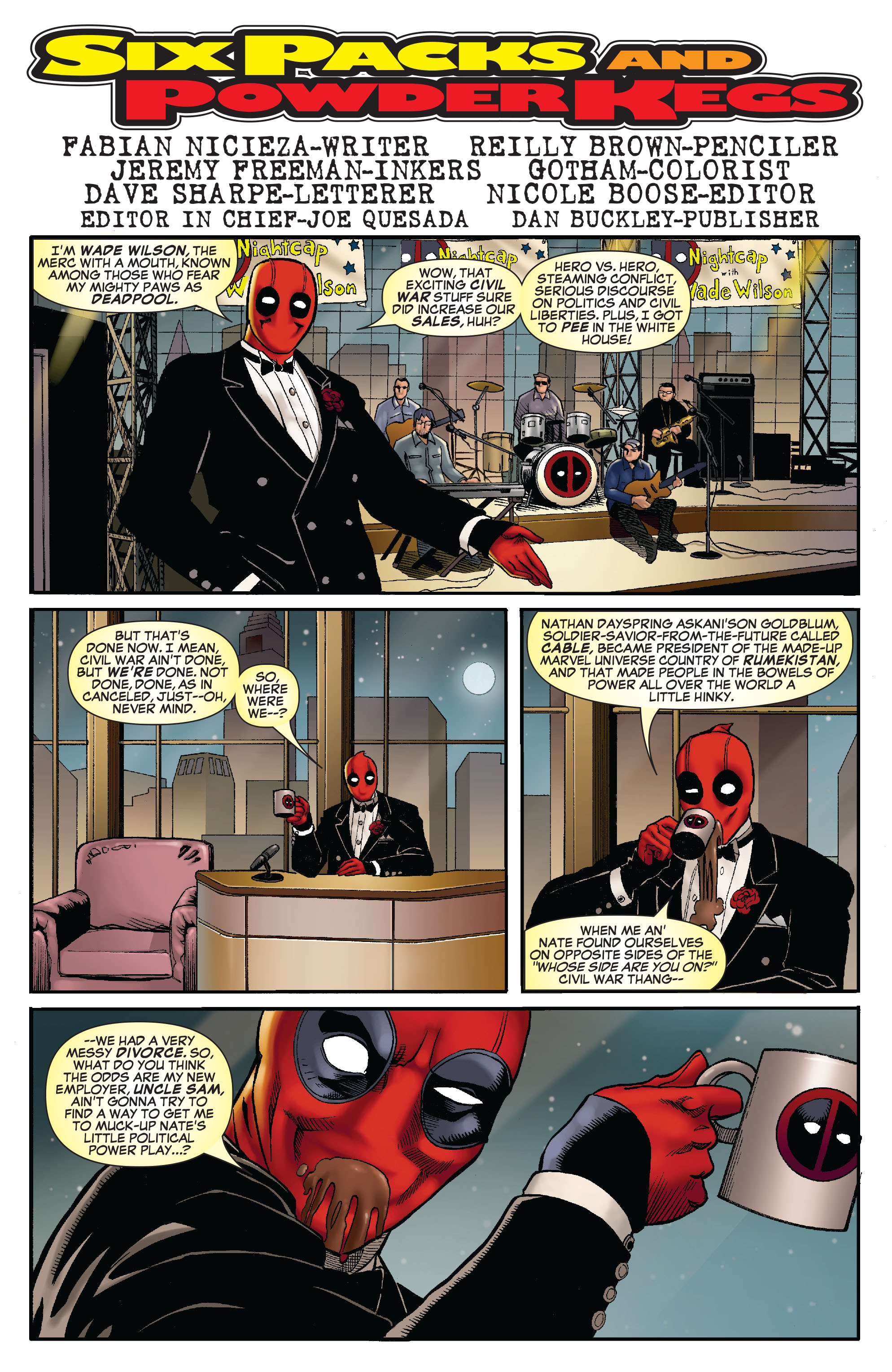 Read online Cable and Deadpool comic -  Issue #33 - 2