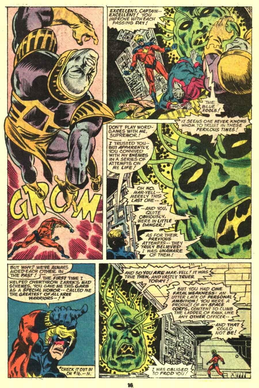 Read online Captain Marvel (1968) comic -  Issue #41 - 12