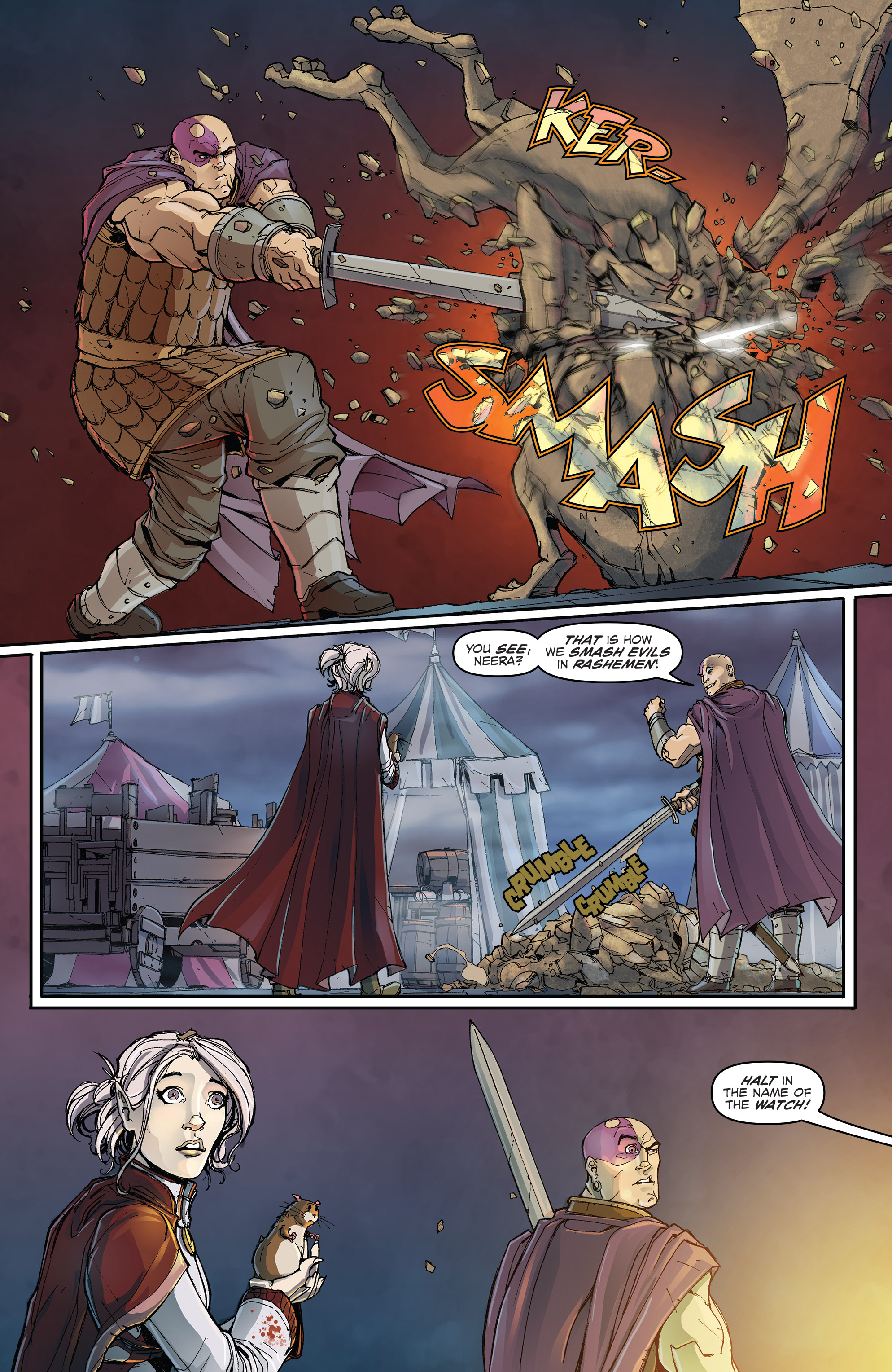 Read online Dungeons And Dragons: Baldur’s Gate 100-Pager comic -  Issue # TPB - 16