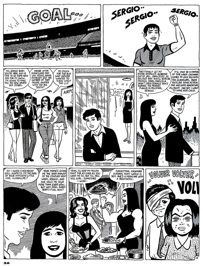 Read online Love and Rockets (1982) comic -  Issue #44 - 28