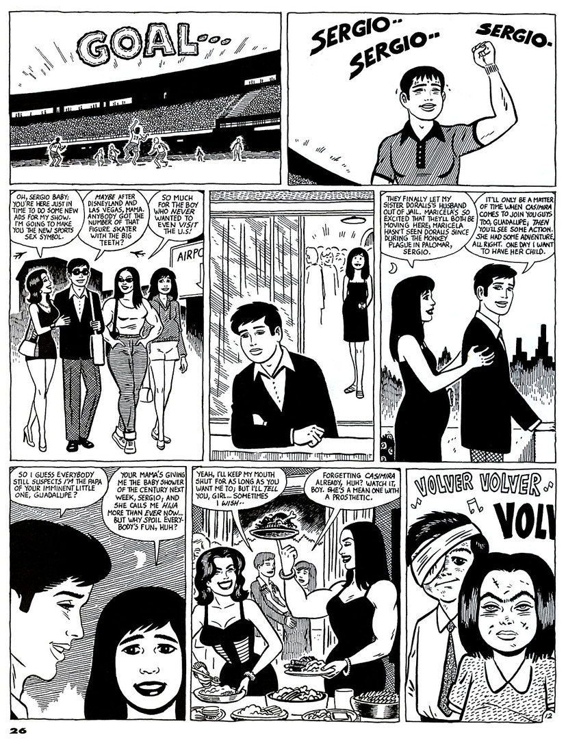 Read online Love and Rockets (1982) comic -  Issue #44 - 28
