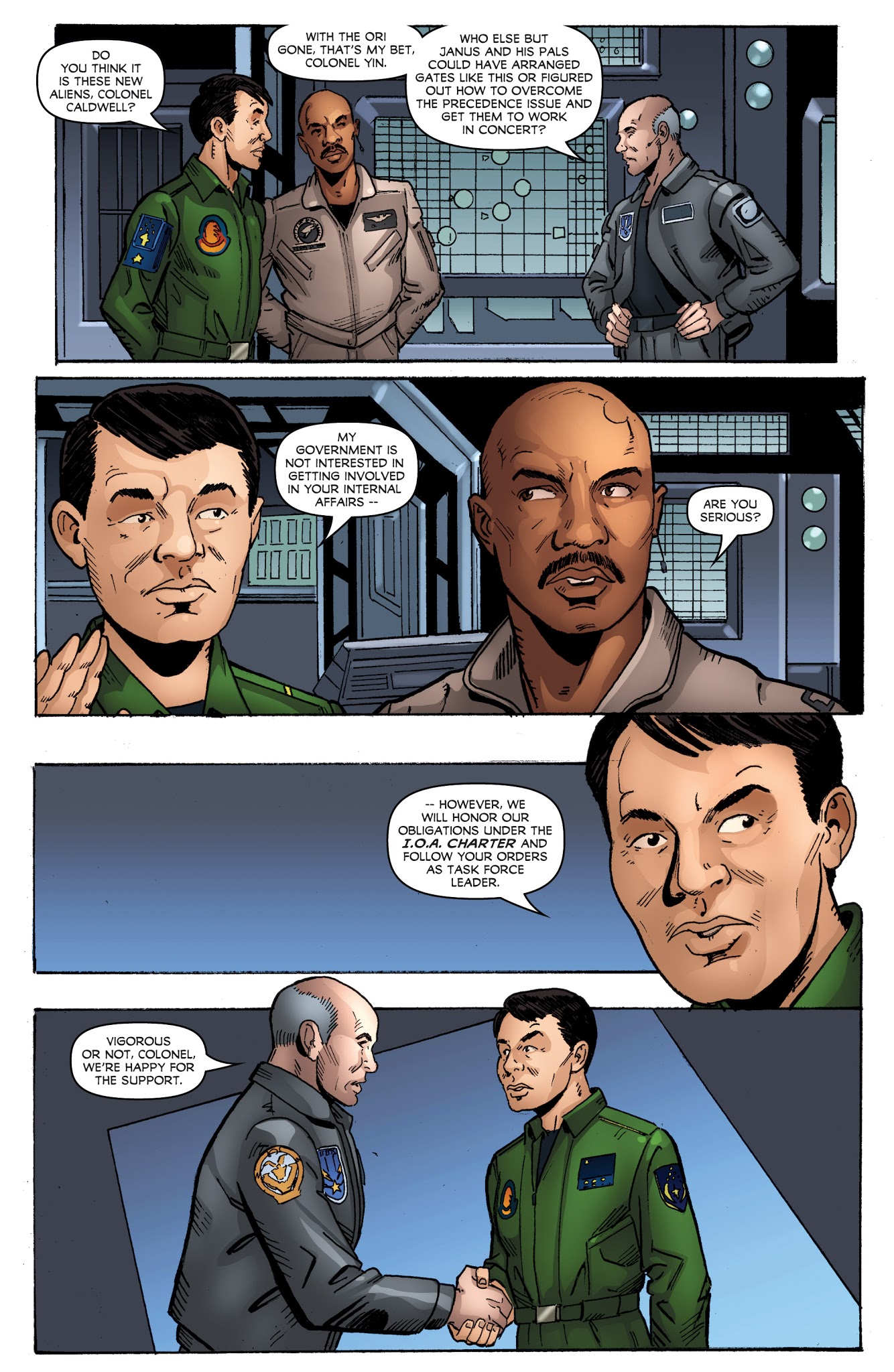 Read online Stargate Atlantis: Singularity comic -  Issue #1 - 21