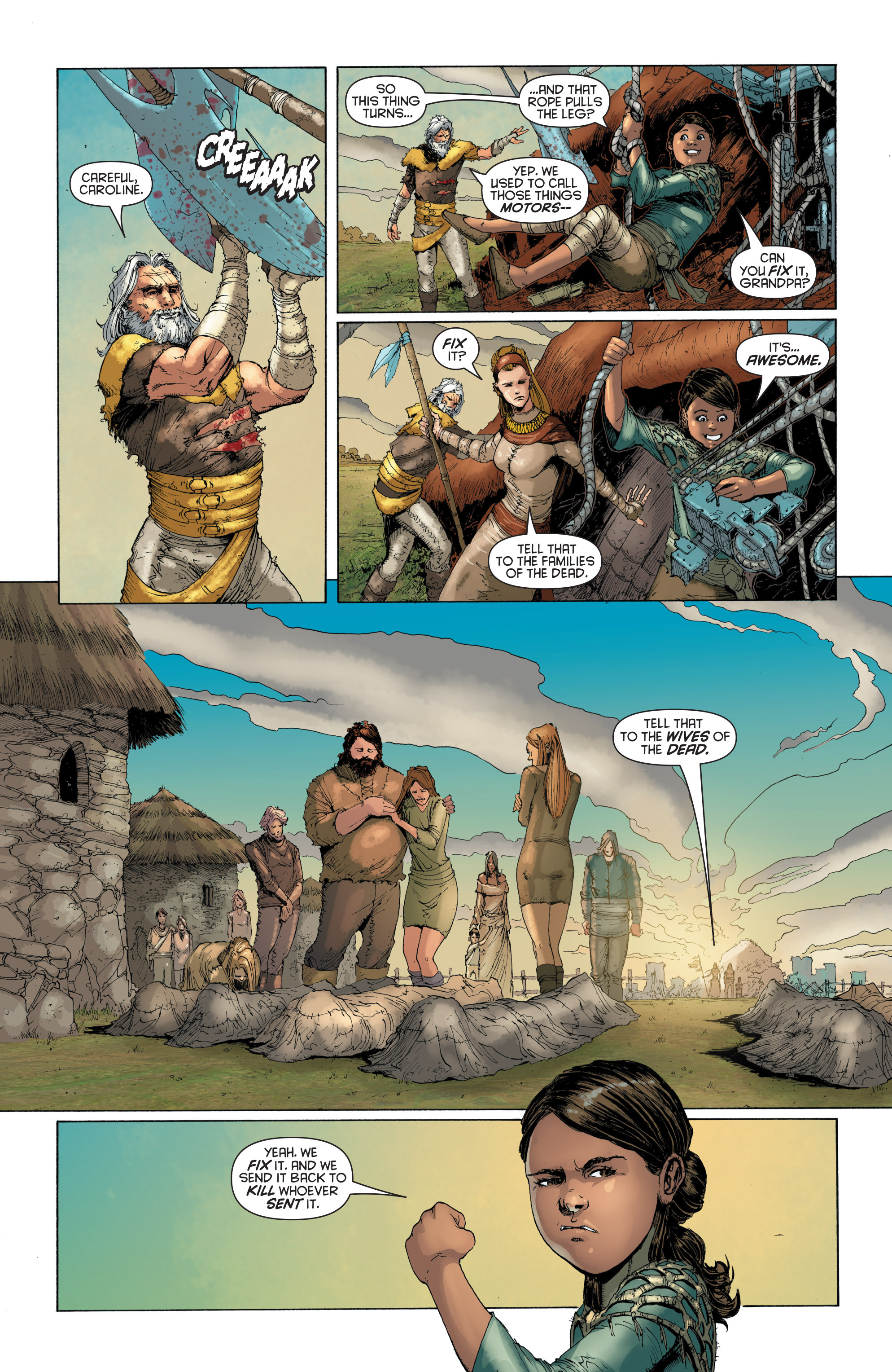 Read online Eternal Warrior comic -  Issue #5 - 7