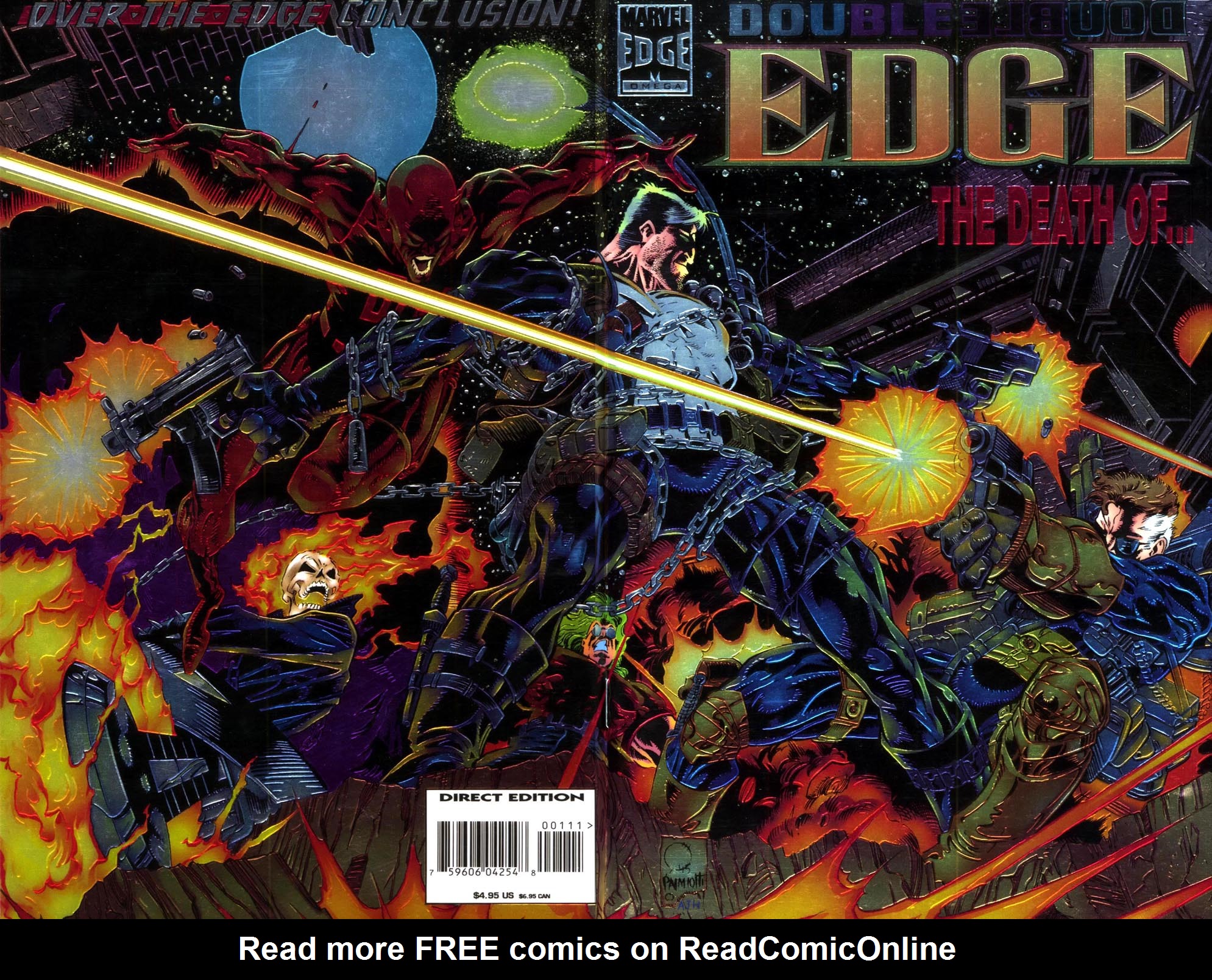 Read online Double Edge comic -  Issue # Issue Omega - 1