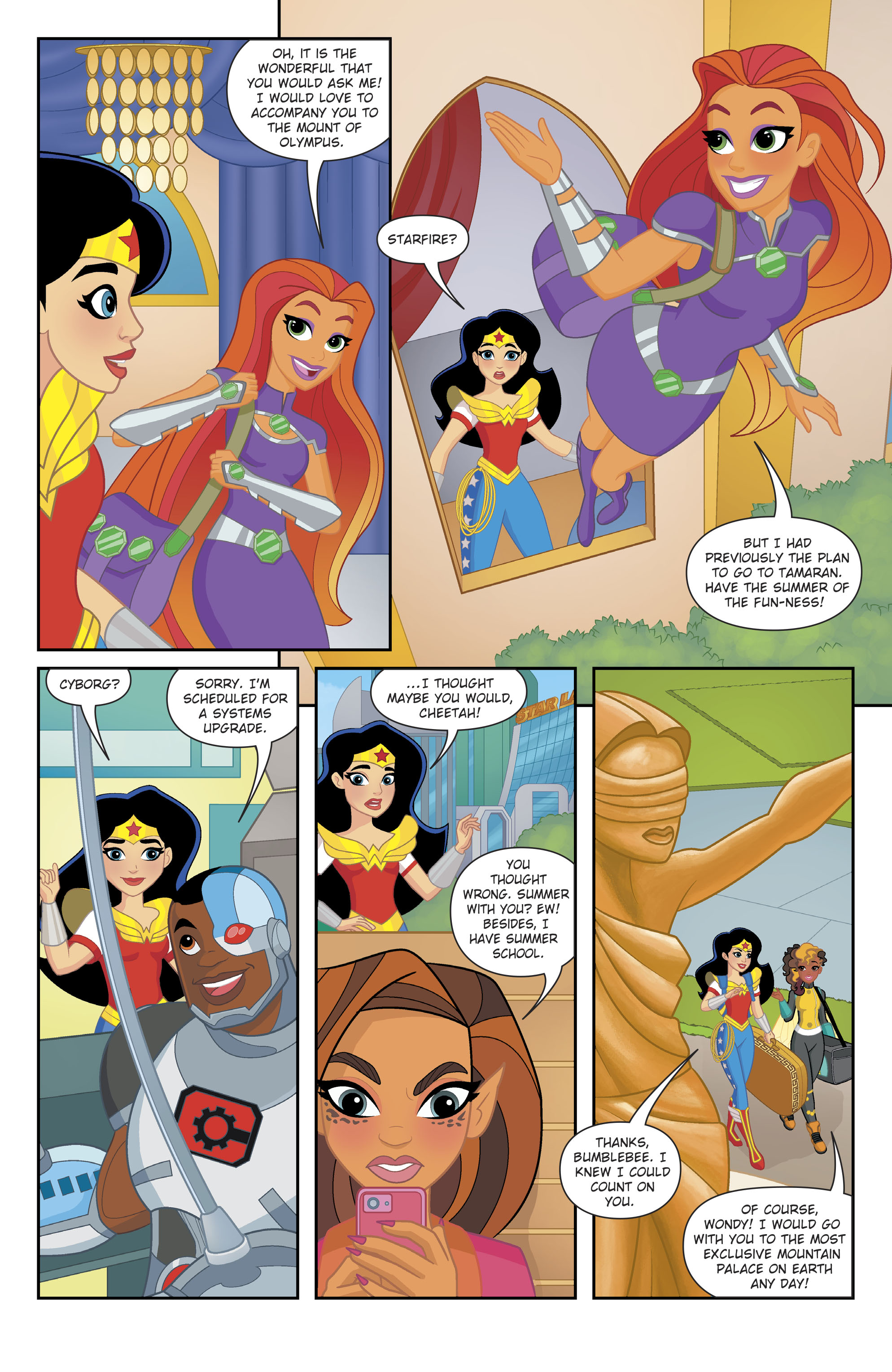 Read online Free Comic Book Day 2017 comic -  Issue # DC Super Hero Girls - 17