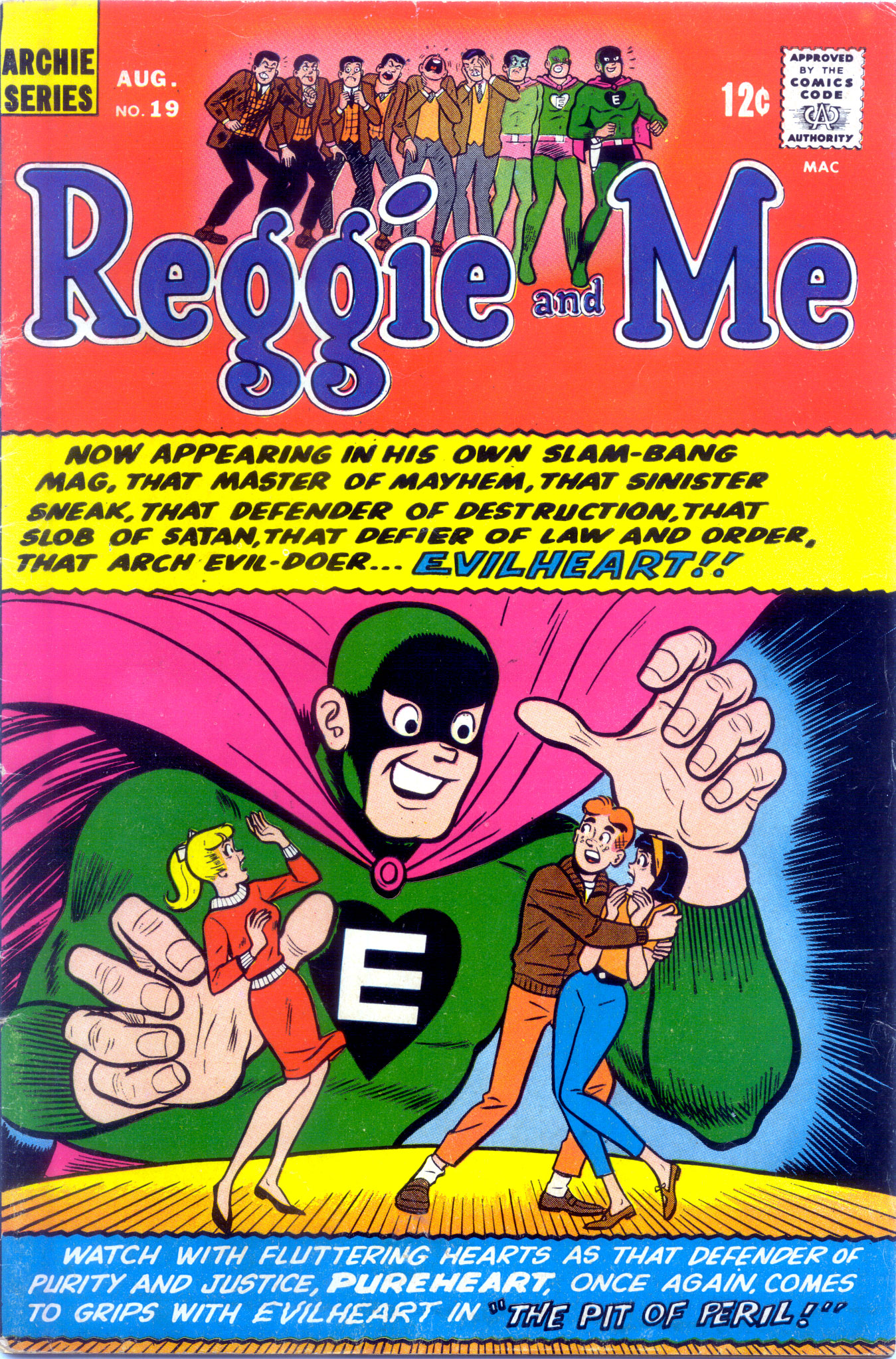 Read online Reggie and Me (1966) comic -  Issue #19 - 1
