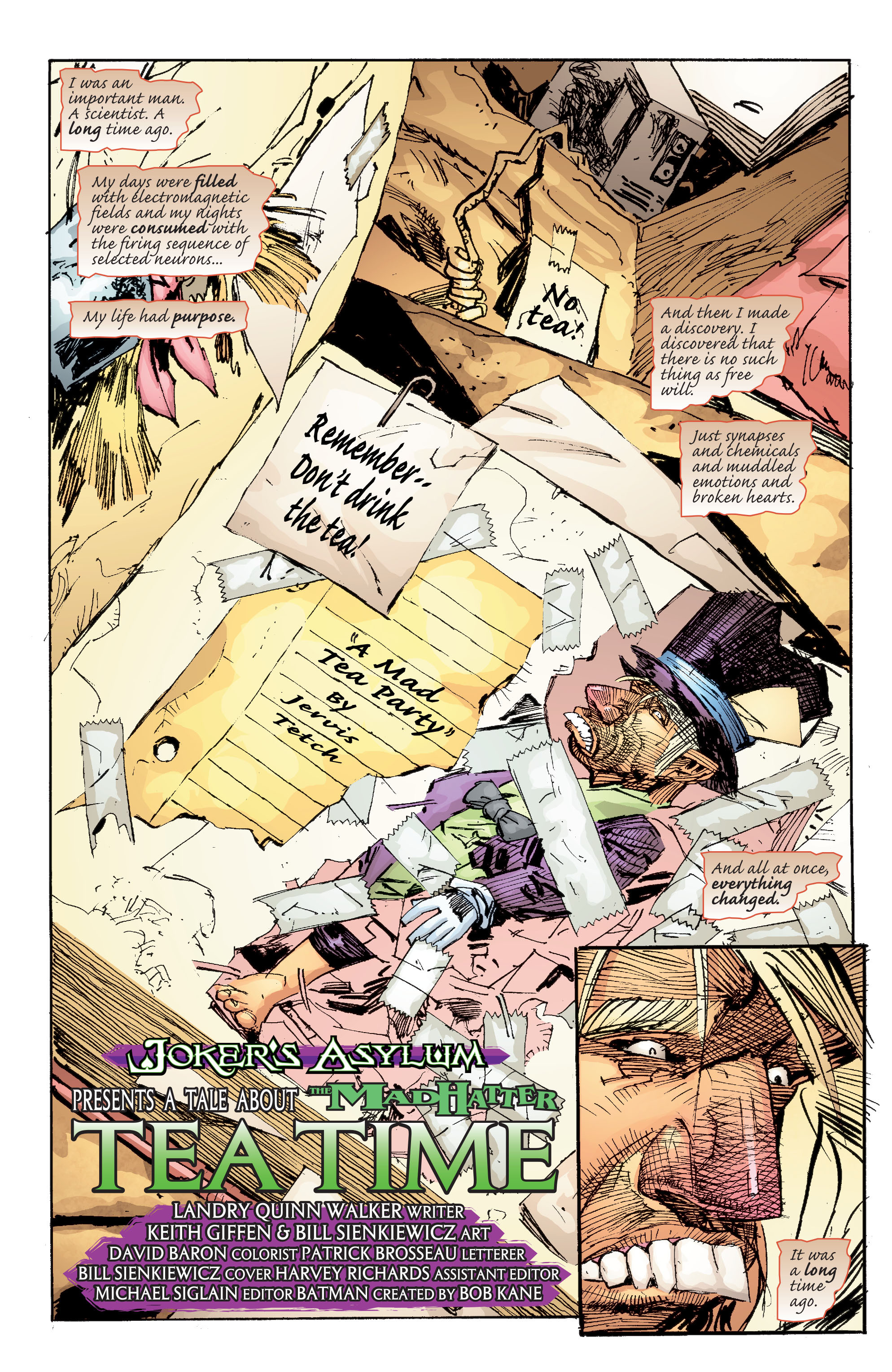 Read online Joker's Asylum II: Mad Hatter comic -  Issue # Full - 5