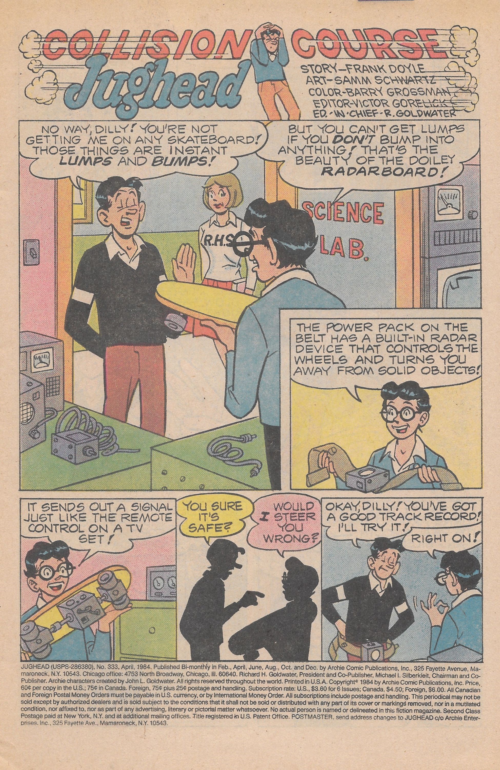 Read online Jughead (1965) comic -  Issue #333 - 3