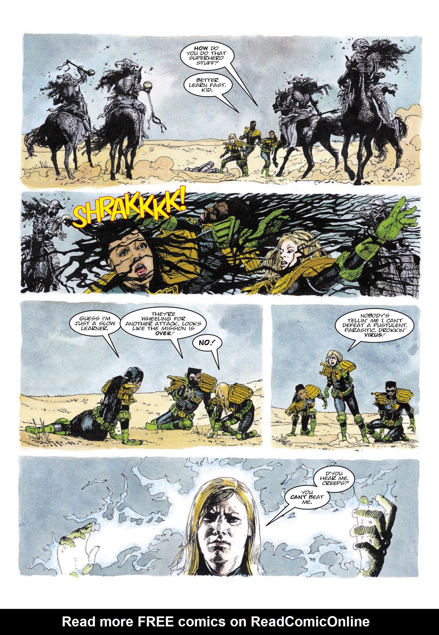 Read online Judge Anderson: The Psi Files comic -  Issue # TPB 4 - 155