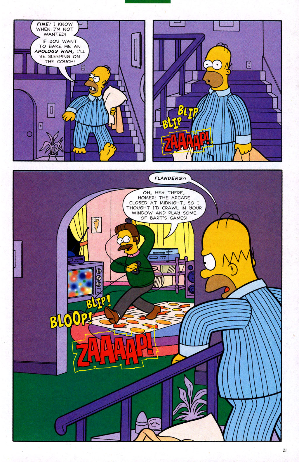 Read online Simpsons Comics comic -  Issue #110 - 22