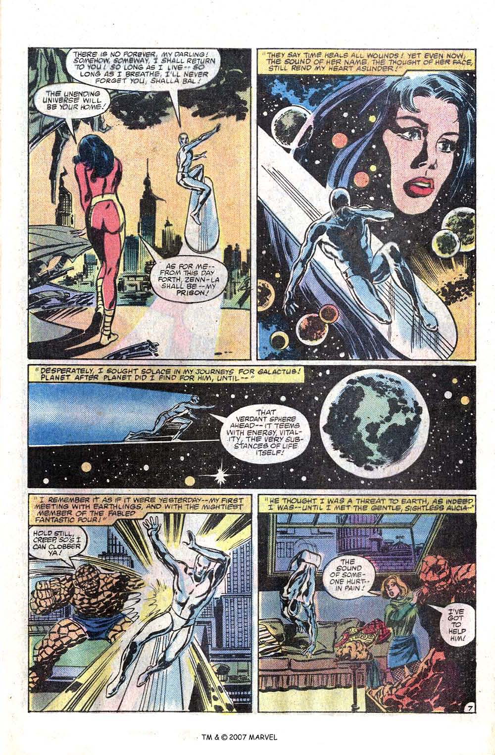 Read online Silver Surfer (1982) comic -  Issue # Full - 9