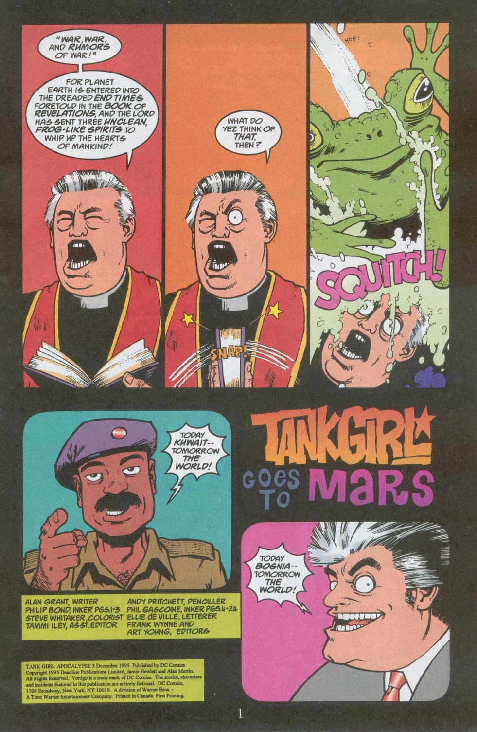 Read online Tank Girl: Apocalypse comic -  Issue #3 - 2