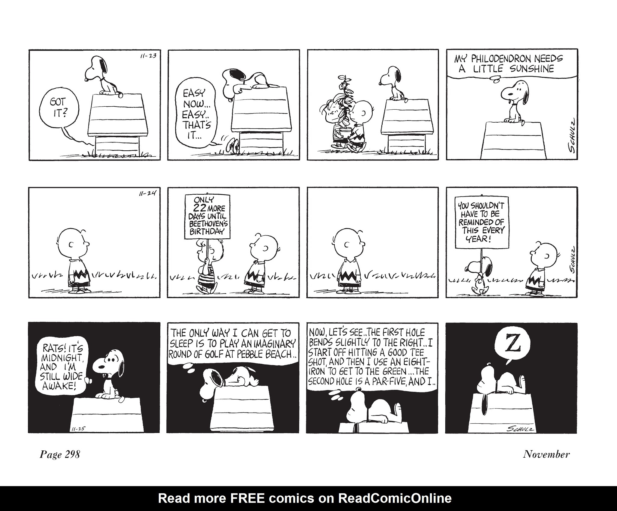Read online The Complete Peanuts comic -  Issue # TPB 7 - 309
