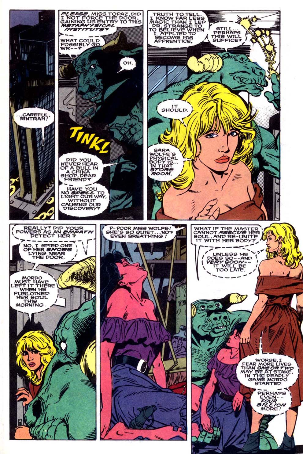 Read online Doctor Strange: Sorcerer Supreme comic -  Issue #7 - 11