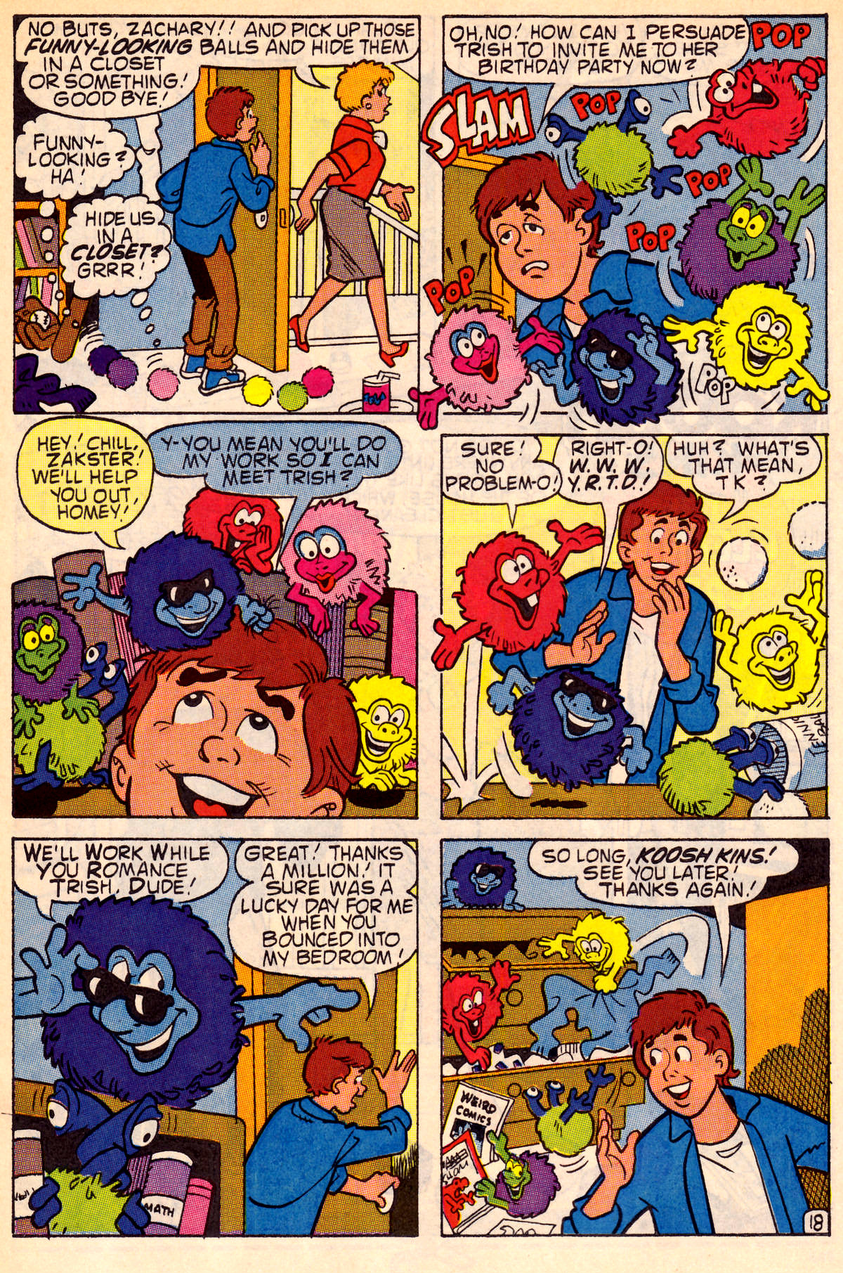 Read online Koosh Kins comic -  Issue #1 - 22