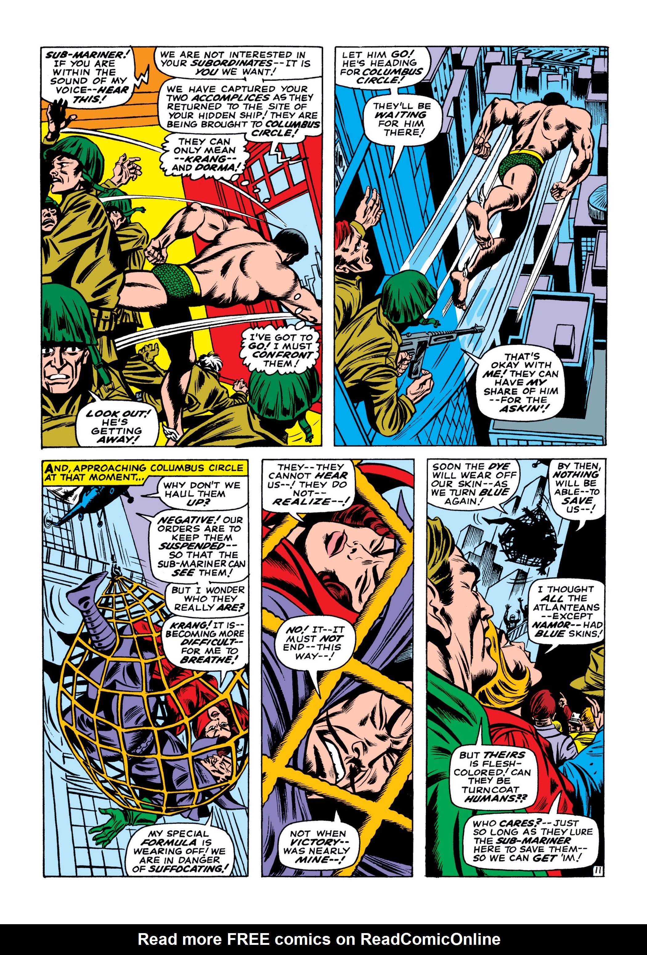 Read online Marvel Masterworks: The Sub-Mariner comic -  Issue # TPB 1 (Part 3) - 60