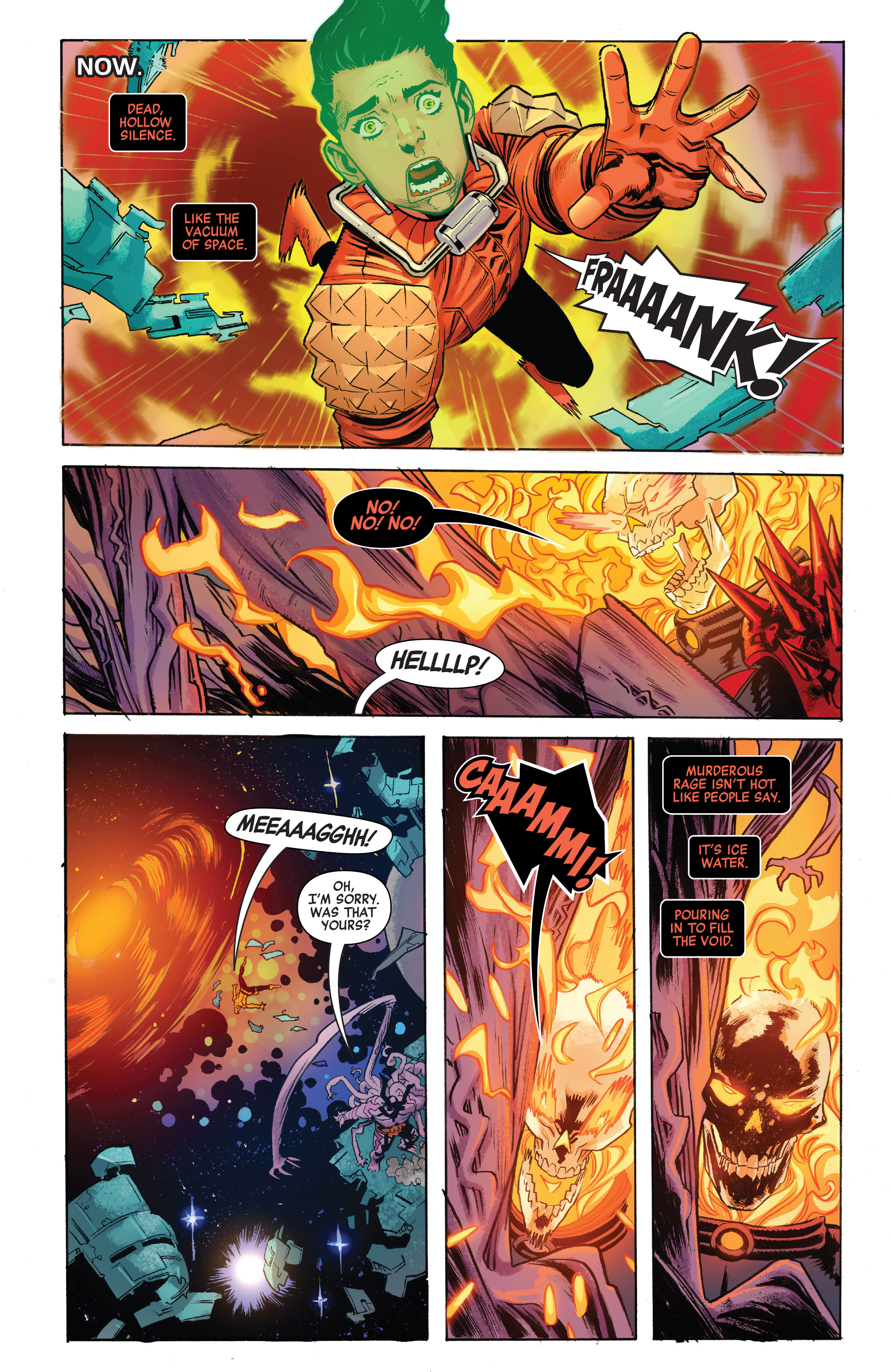 Read online Revenge Of The Cosmic Ghost Rider comic -  Issue #3 - 4