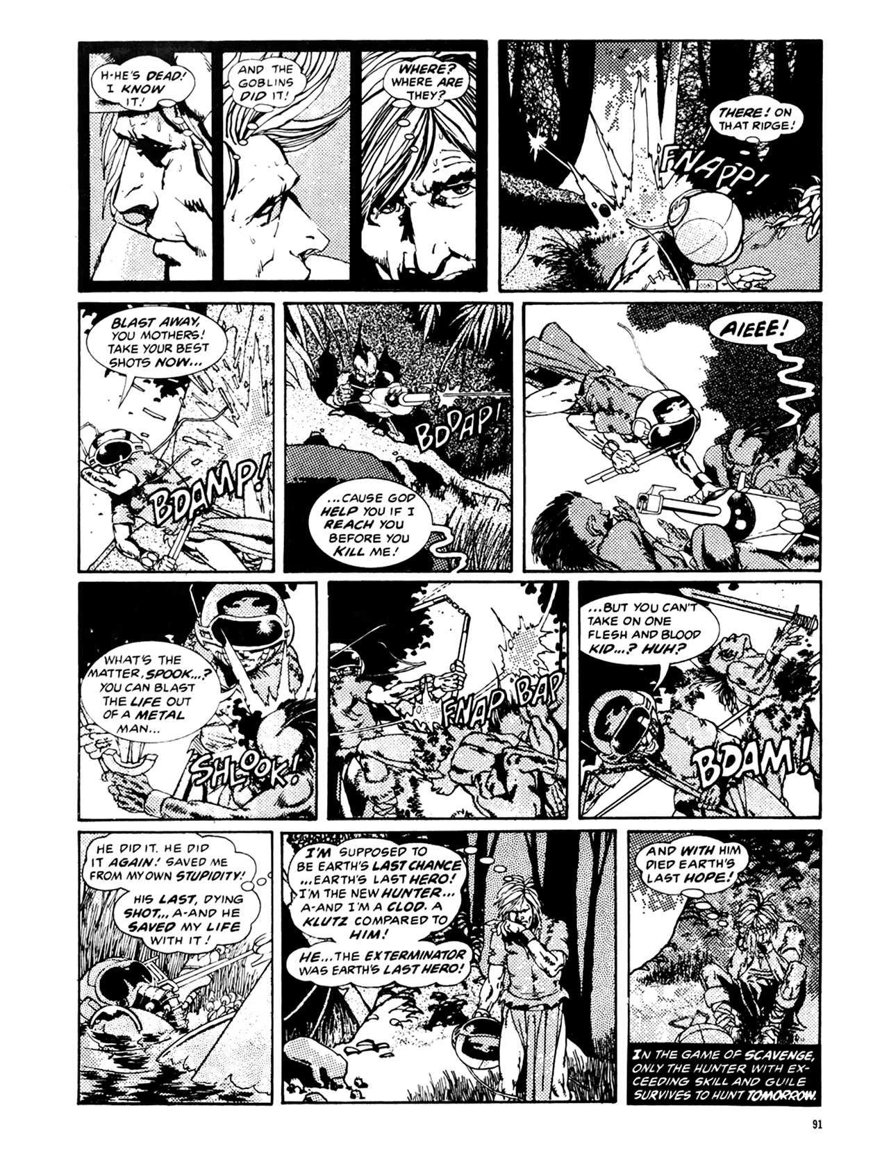 Read online Eerie Presents Hunter comic -  Issue # TPB (Part 1) - 90