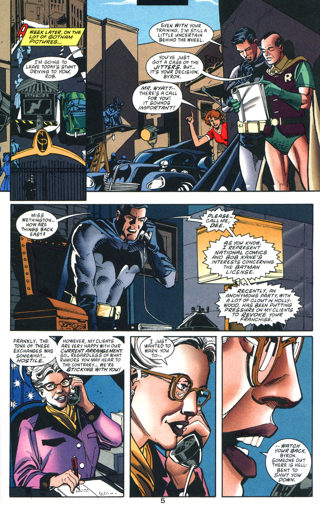 Read online Batman: Hollywood Knight comic -  Issue #1 - 6
