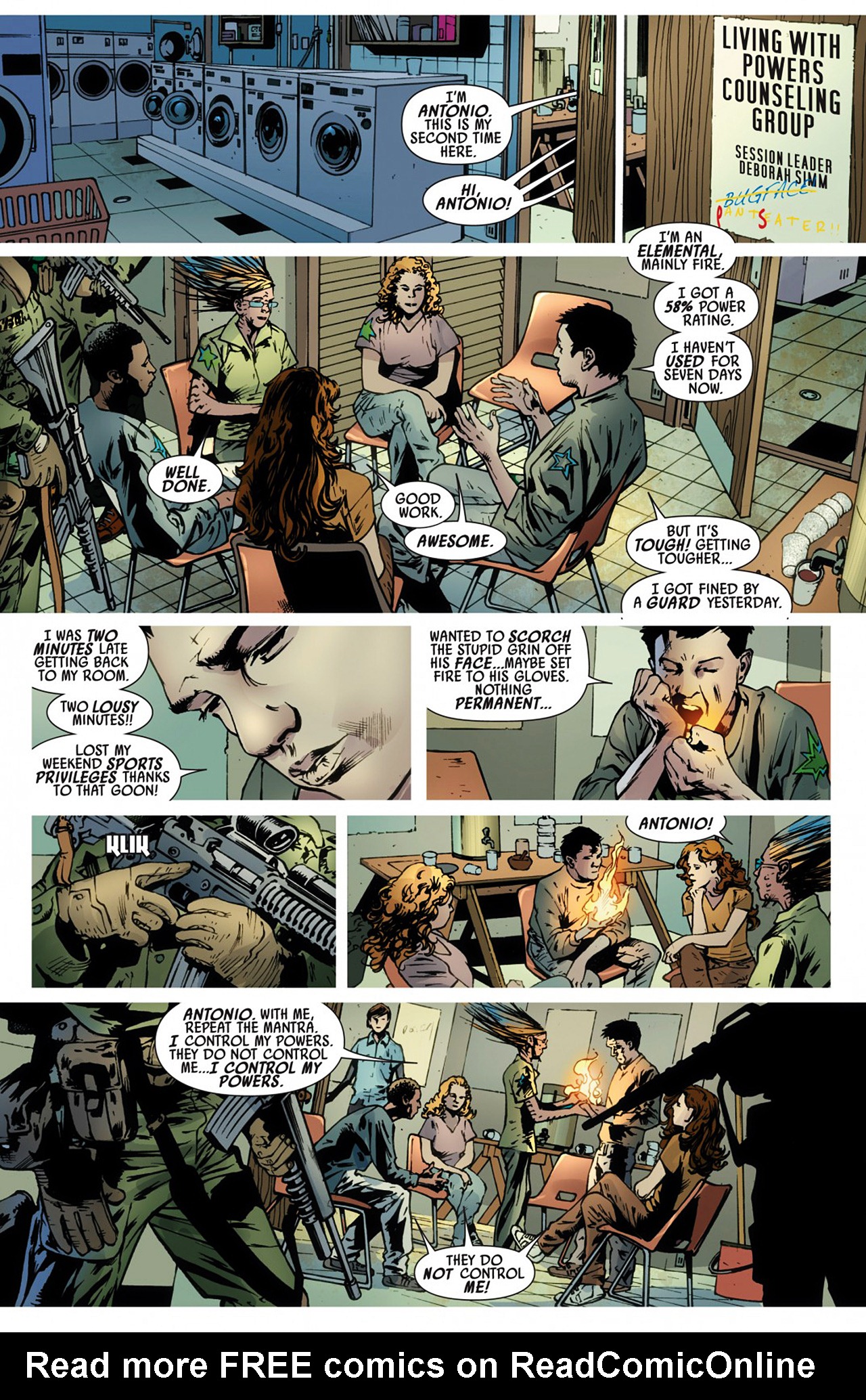 Read online America's Got Powers comic -  Issue #1 - 12