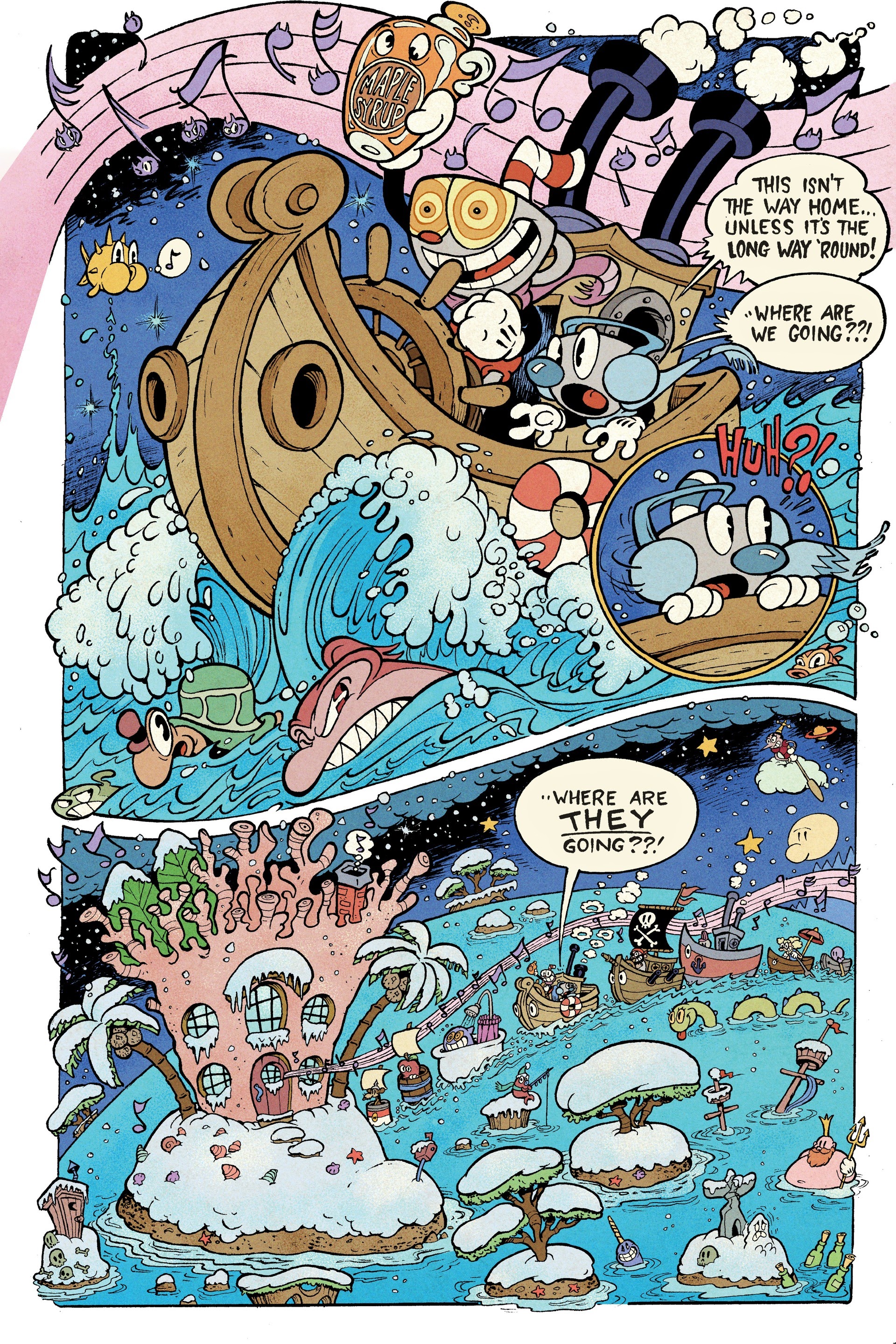 Read online Cuphead: Comic Capers & Curios comic -  Issue # TPB 2 - 22