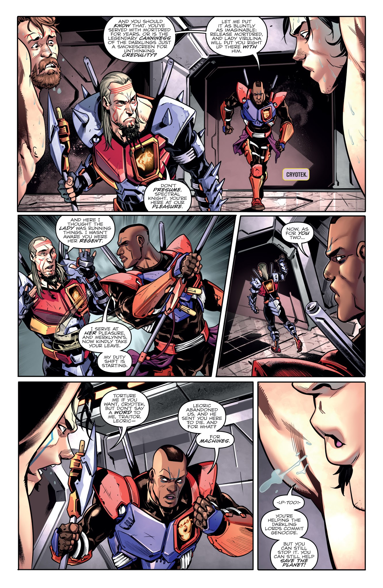 Read online Transformers vs. Visionaries comic -  Issue #4 - 9